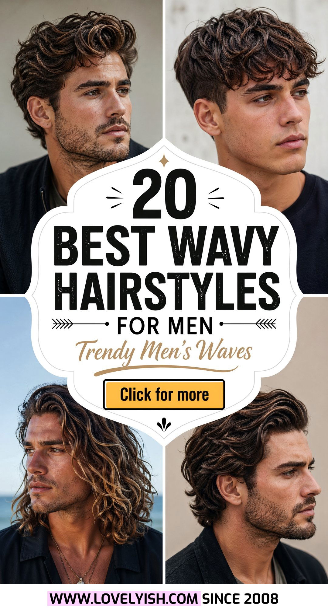 20 Best Wavy Hairstyles For Men Trendy Looks For 2024 - 20 Best Wavy Hairstyles For Men: Trendy Looks For 2024