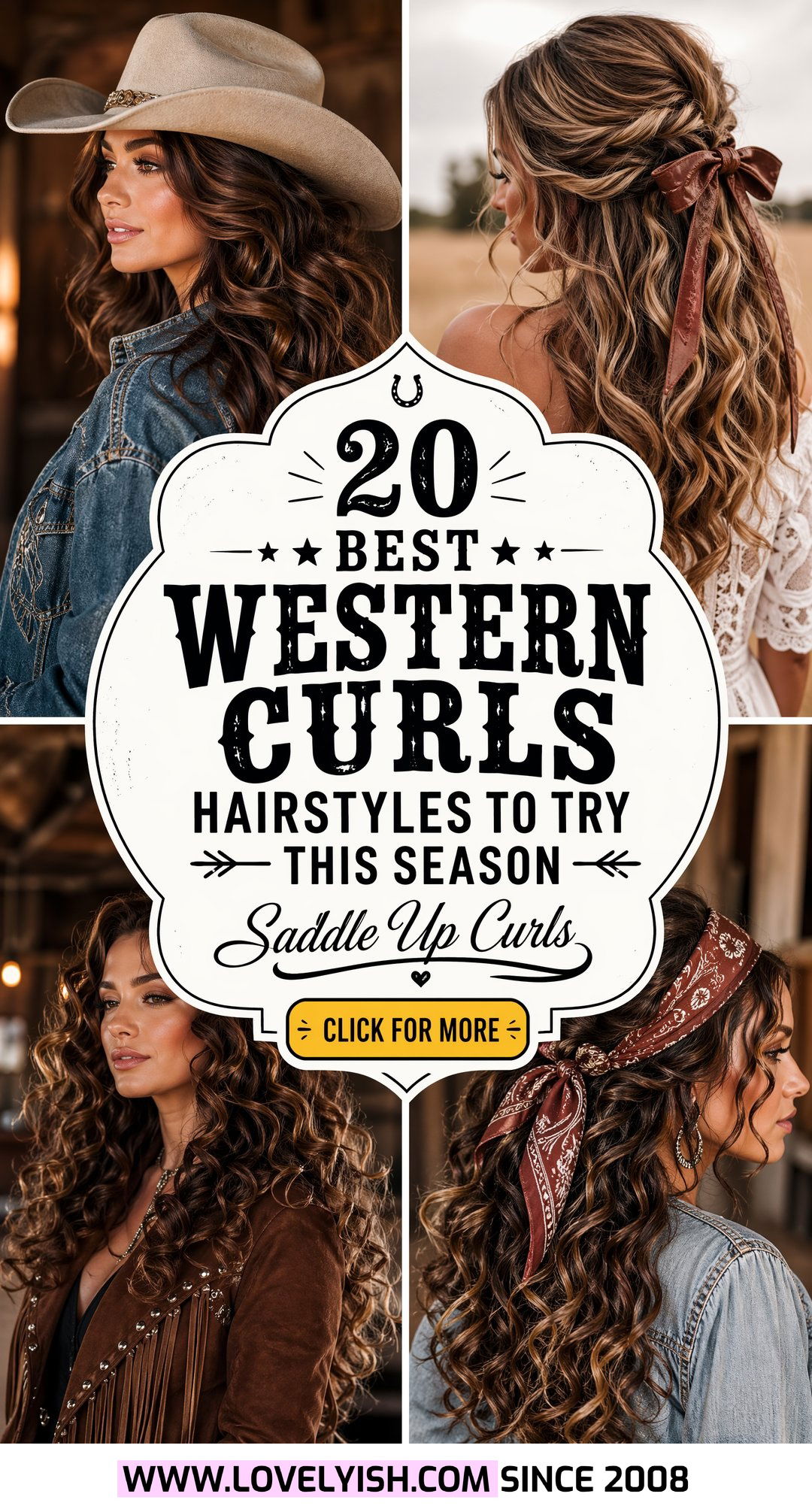 20 Best Western Curls Hairstyle Ideas to Try This Season - 20 Best Western Curls Hairstyle Ideas to Try This Season