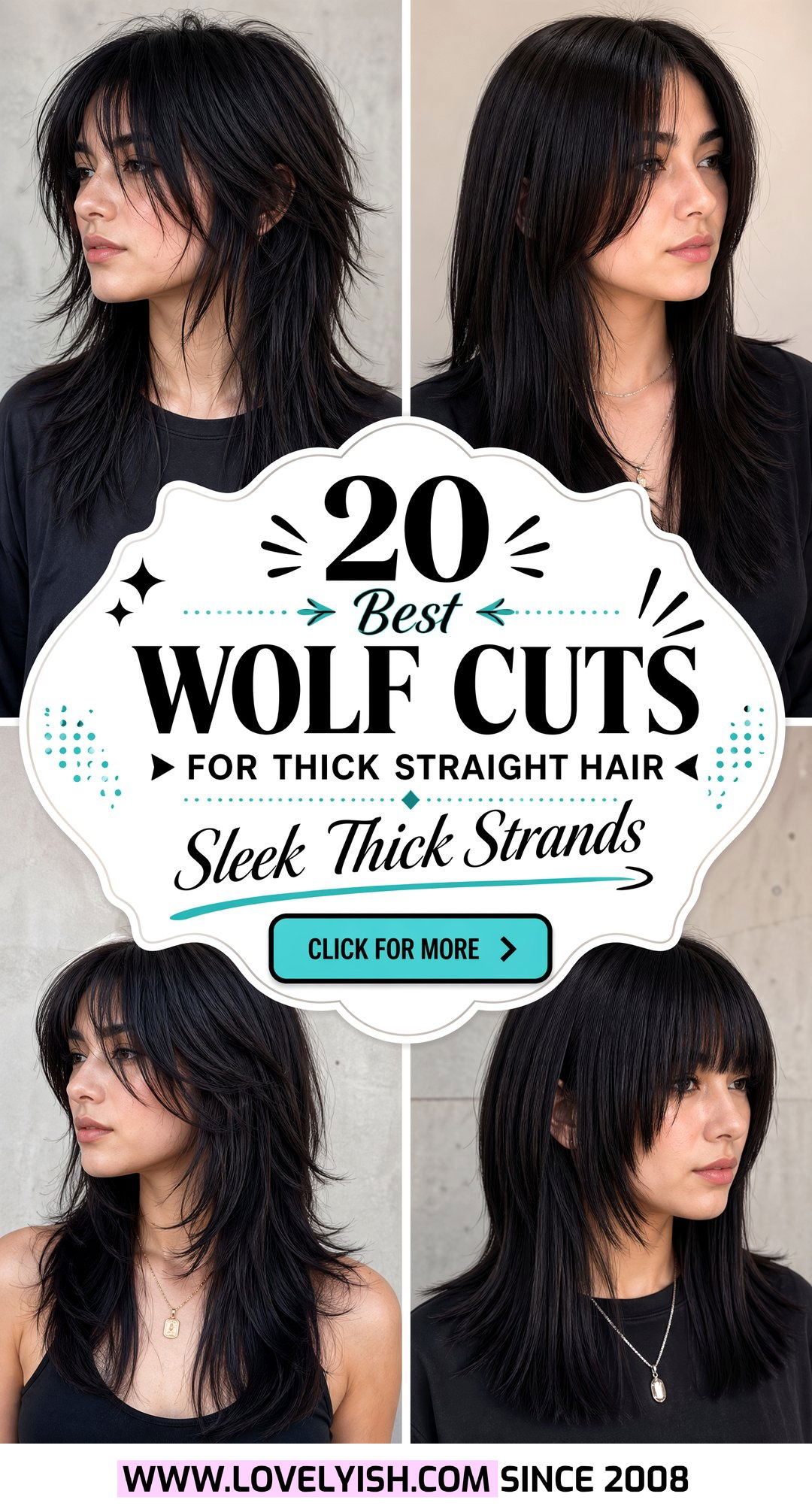 20 Best Wolf Cut For Thick Straight Hair Women To Try Now - 20 Best Wolf Cut For Thick Straight Hair Women To Try Now