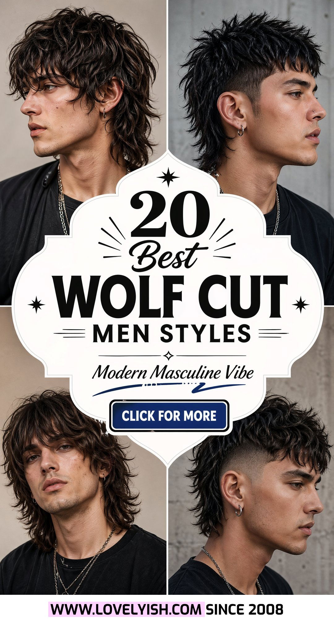 20 Best Wolf Cut Men Styles for a Modern Masculine Look - 20 Best Wolf Cut Men Styles for a Modern Masculine Look