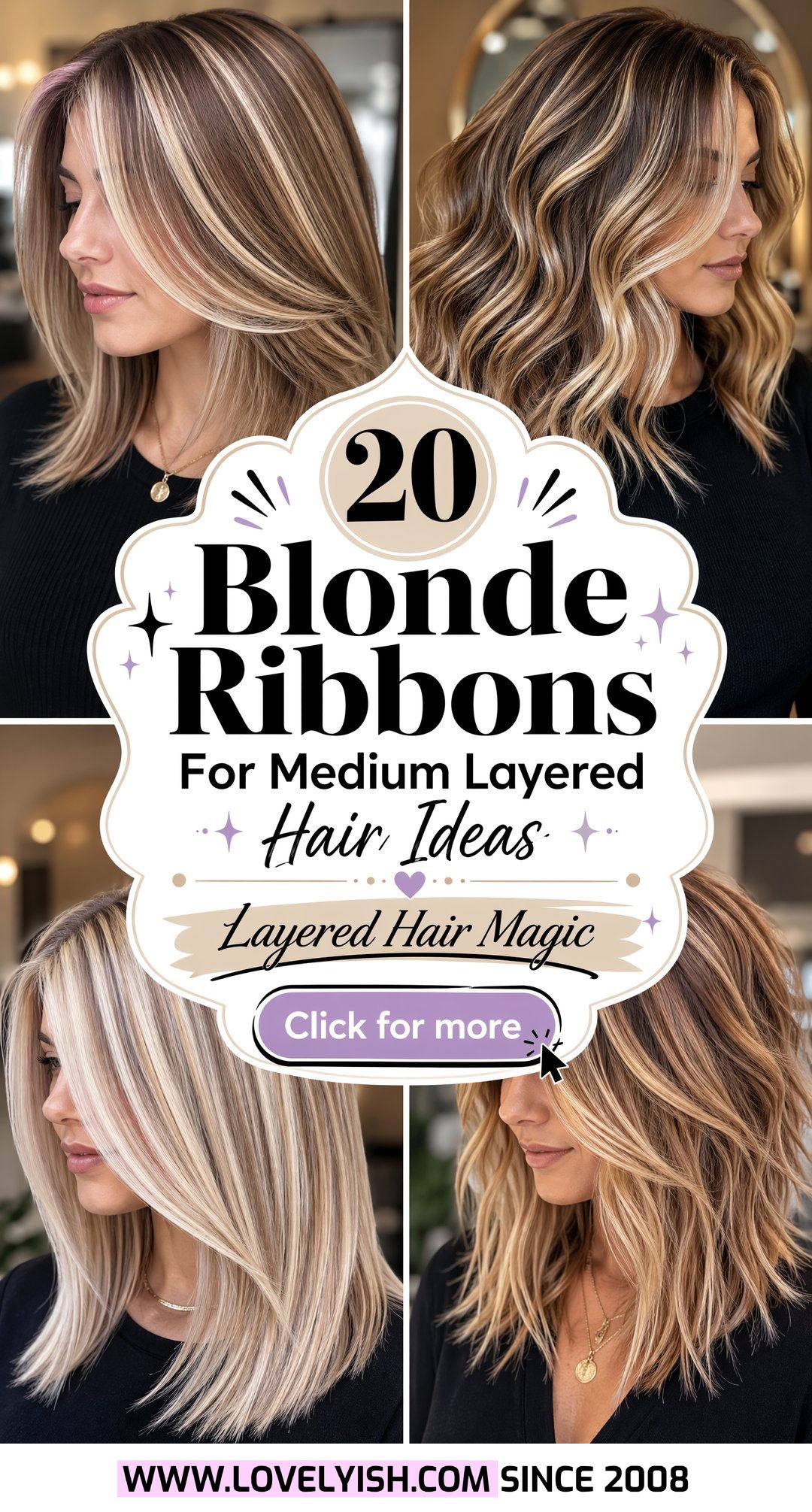 20 Blonde Ribbons For Medium Layered Hair Transformations - 20 Blonde Ribbons For Medium Layered Hair Transformations