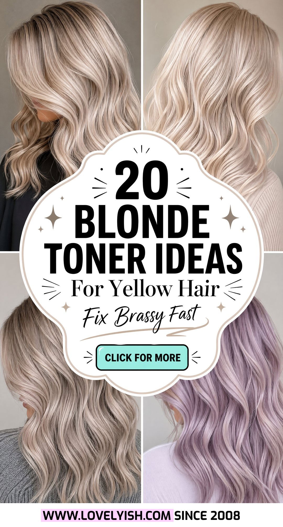20 Blonde Toner Ideas For Yellow Hair Fix Brassy Strands - 20 Blonde Toner Ideas For Yellow Hair: Fix Brassy Strands
