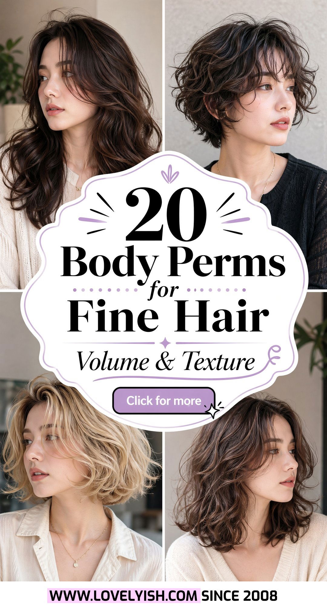 20 Body Perm for Fine Hair Ideas to Add Volume and Texture - 20 Body Perm for Fine Hair Ideas to Add Volume & Texture