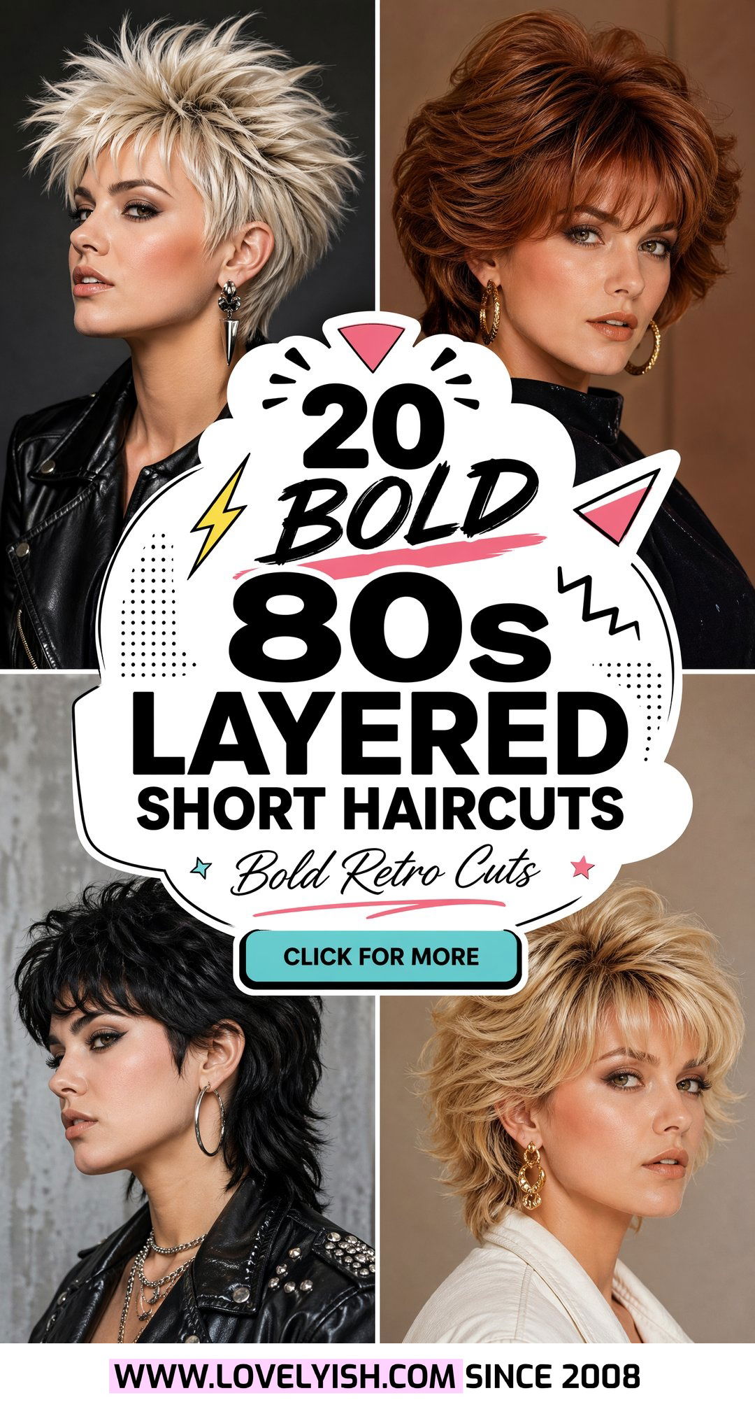20 Bold 80s Layered Short Haircut Women Need to Try Today - 20 Bold 80s Layered Short Haircut Women Need to Try Today