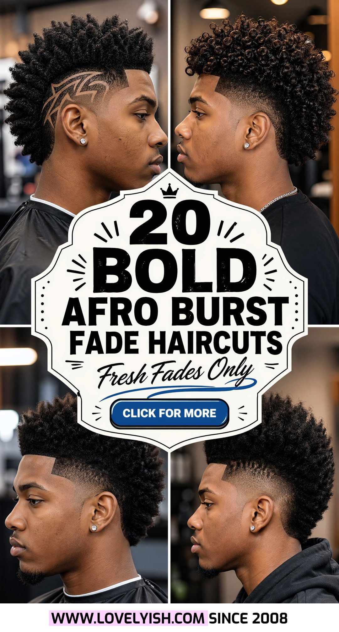 20 Bold Afro Burst Fade Haircut Men Need to Try Right Now - 20 Bold Afro Burst Fade Haircut Men Need to Try Right Now