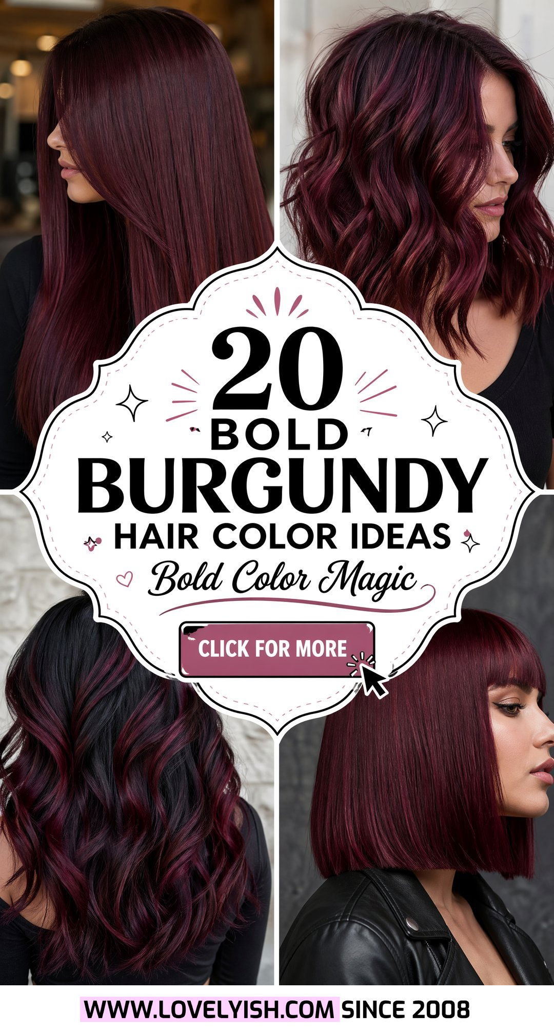 20 Bold Burgundy Hair Color Ideas for a Striking New Look - 20 Bold Burgundy Hair Color Ideas for a Striking New Look