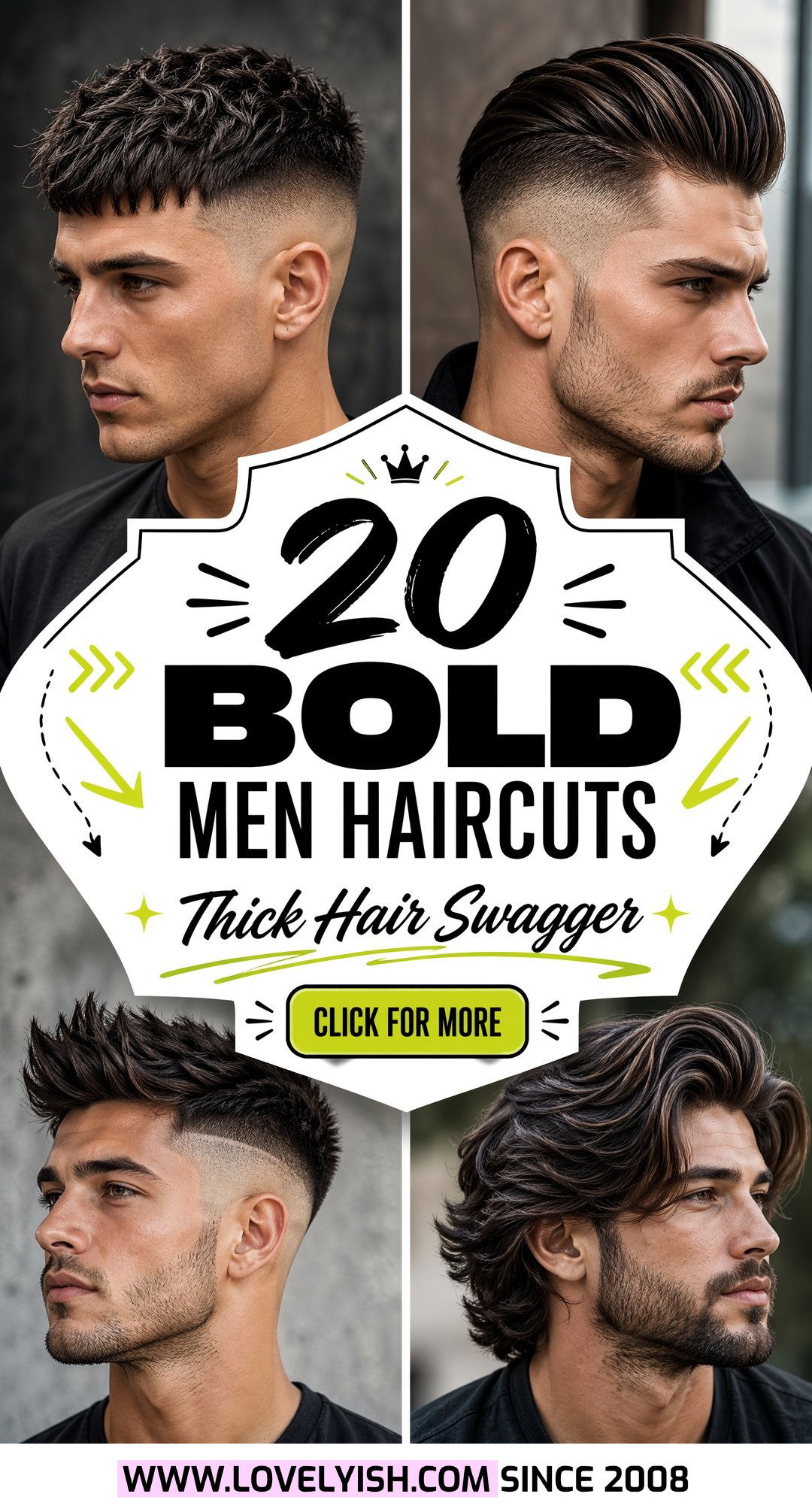 20 Bold Men Haircut Ideas For Thick Hair To Rock This Year - 20 Bold Men Haircut Ideas For Thick Hair To Rock This Year