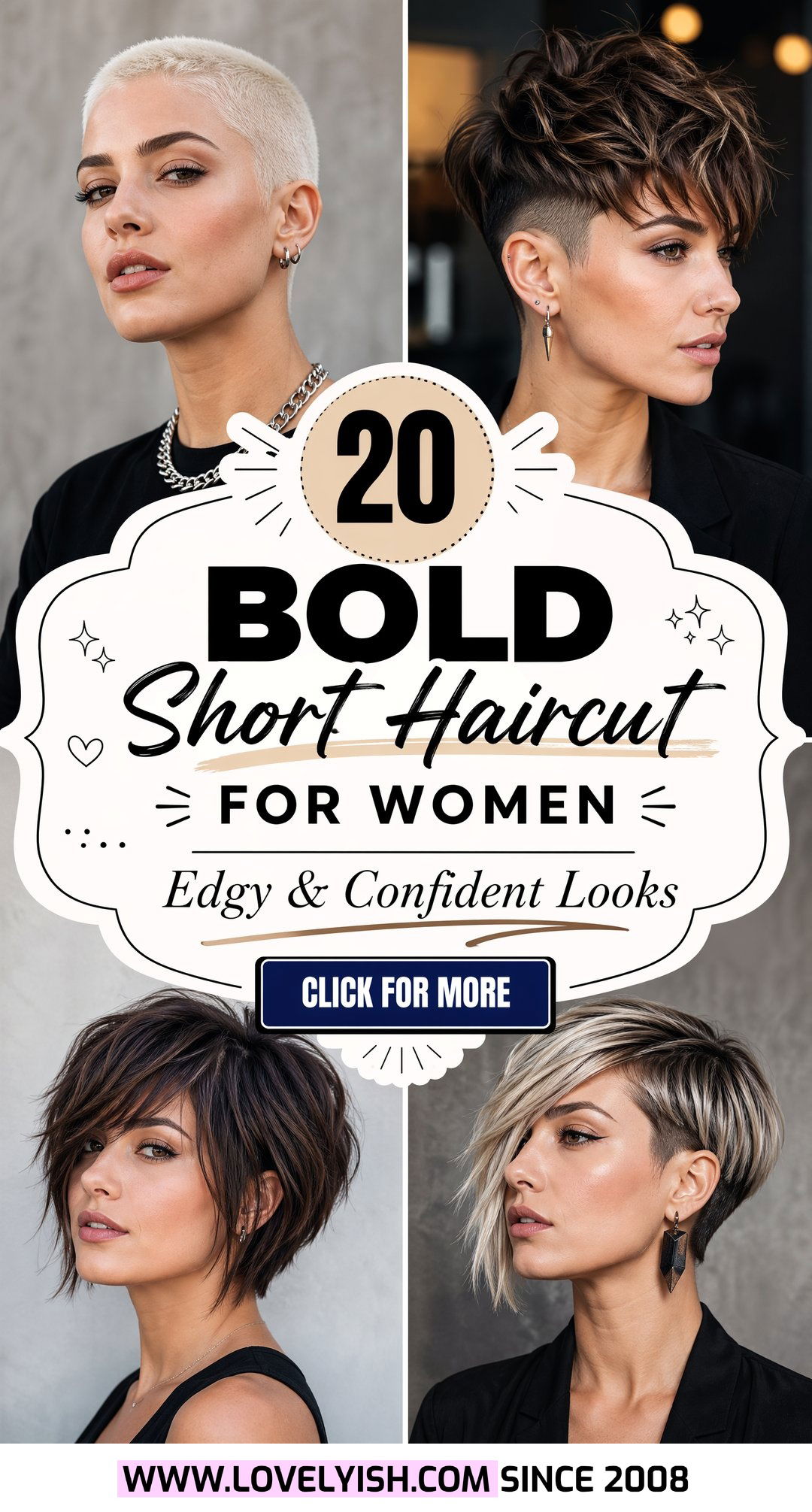 20 Bold Short Haircut for Women Edgy and Confident Styles - 20 Bold Short Haircut for Women: Edgy & Confident Styles