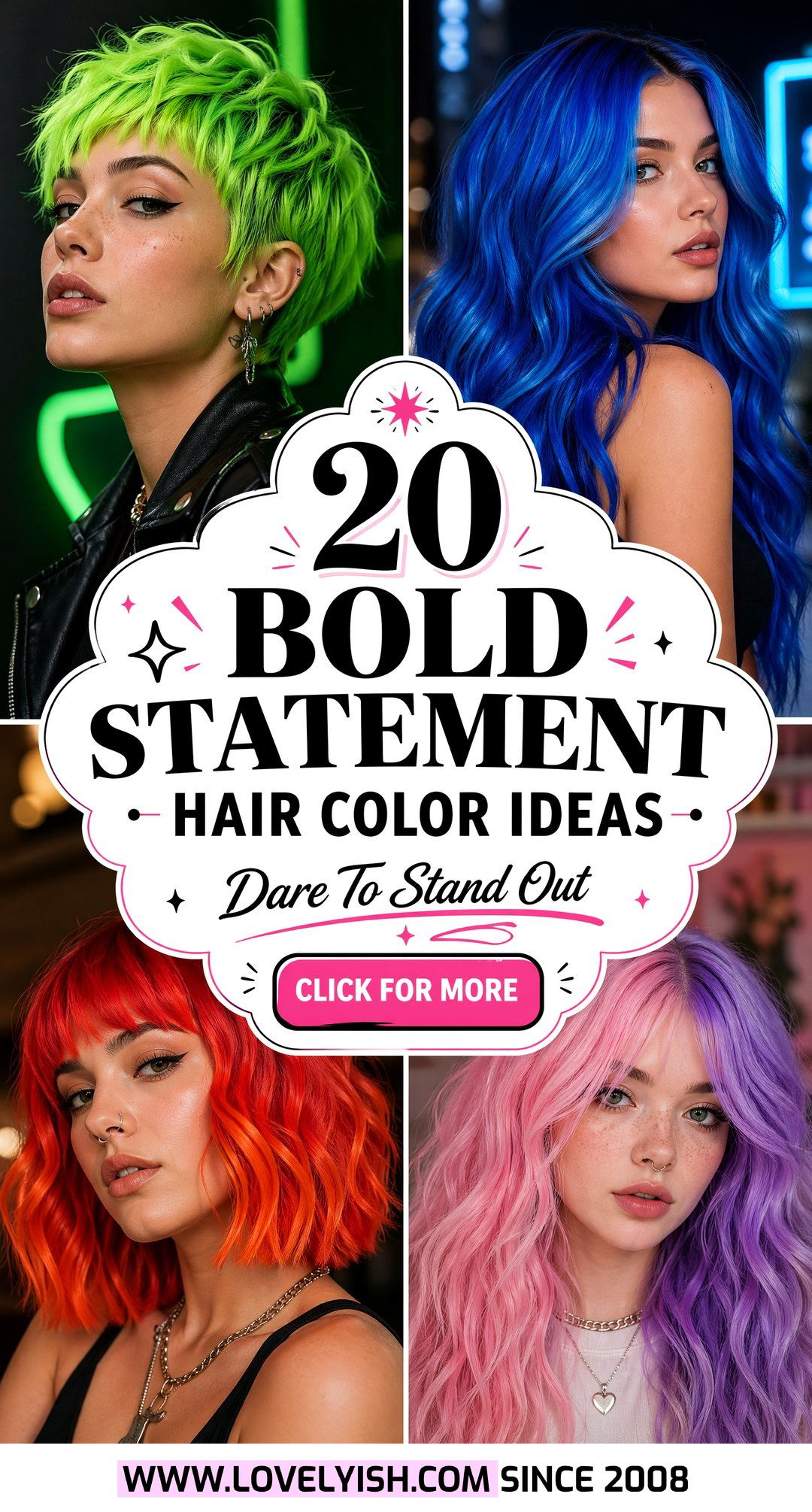 20 Bold Statement Hair Color Ideas for a Standout Look - 20 Bold Statement Hair Color Ideas for a Standout Look