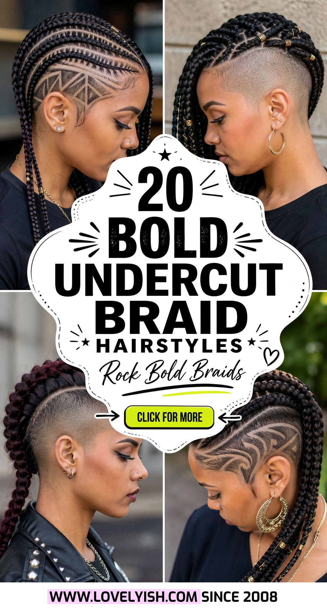 20 Bold Undercut Braid Hairstyle Ideas for Women to Rock - 20 Bold Undercut Braid Hairstyle Ideas for Women to Rock