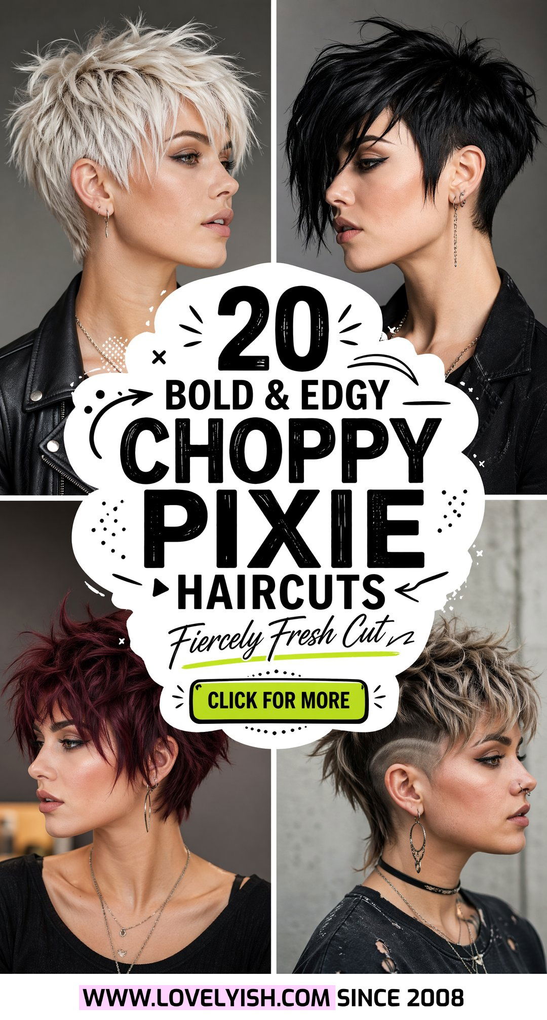 20 Bold and Edgy Choppy Pixie Haircut Ideas for a Fresh Look - 20 Bold & Edgy Choppy Pixie Haircut Ideas for a Fresh Look
