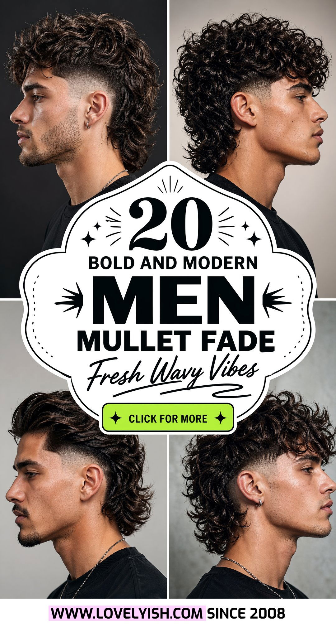 20 Bold and Modern Men Mullet Fade for Wavy Hair Styles - 20 Bold and Modern Men Mullet Fade for Wavy Hair Styles