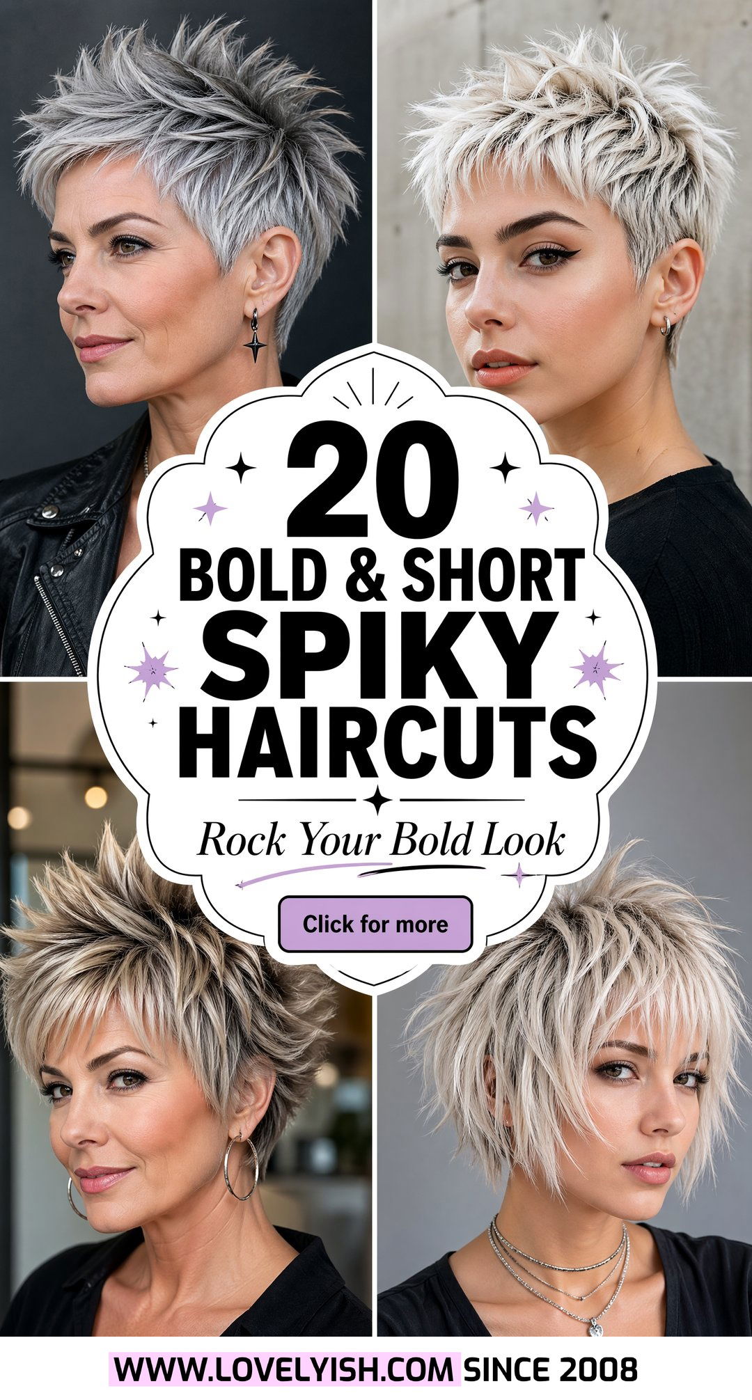 20 Bold and Short Spiky Haircuts for Older Women to Rock - 20 Bold & Short Spiky Haircuts for Older Women to Rock