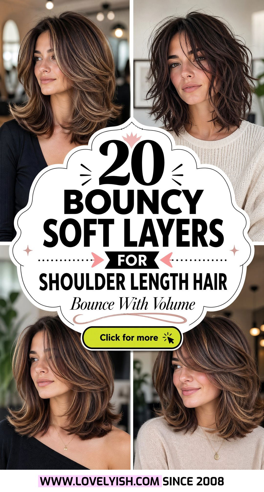 20 Bouncy Soft Layers For Shoulder Length Hair To Try Now - 20 Bouncy Soft Layers For Shoulder Length Hair To Try Now