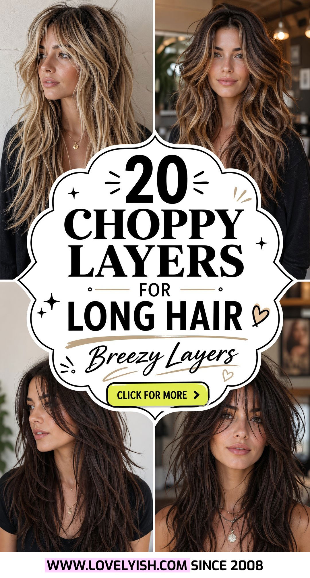 20 Breathtaking Choppy Layers for Long Hair Ideas to Try - 20 Breathtaking Choppy Layers for Long Hair Ideas to Try