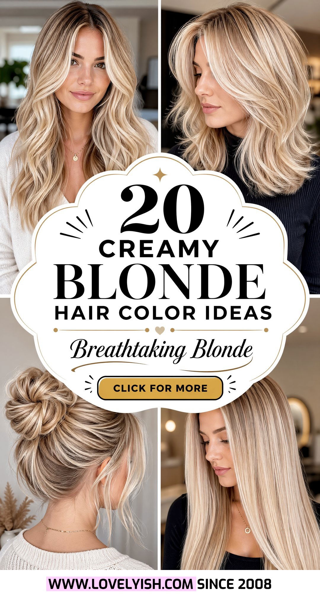 20 Breathtaking Creamy Blonde Hair Color Ideas to Try Now - 20 Breathtaking Creamy Blonde Hair Color Ideas to Try Now