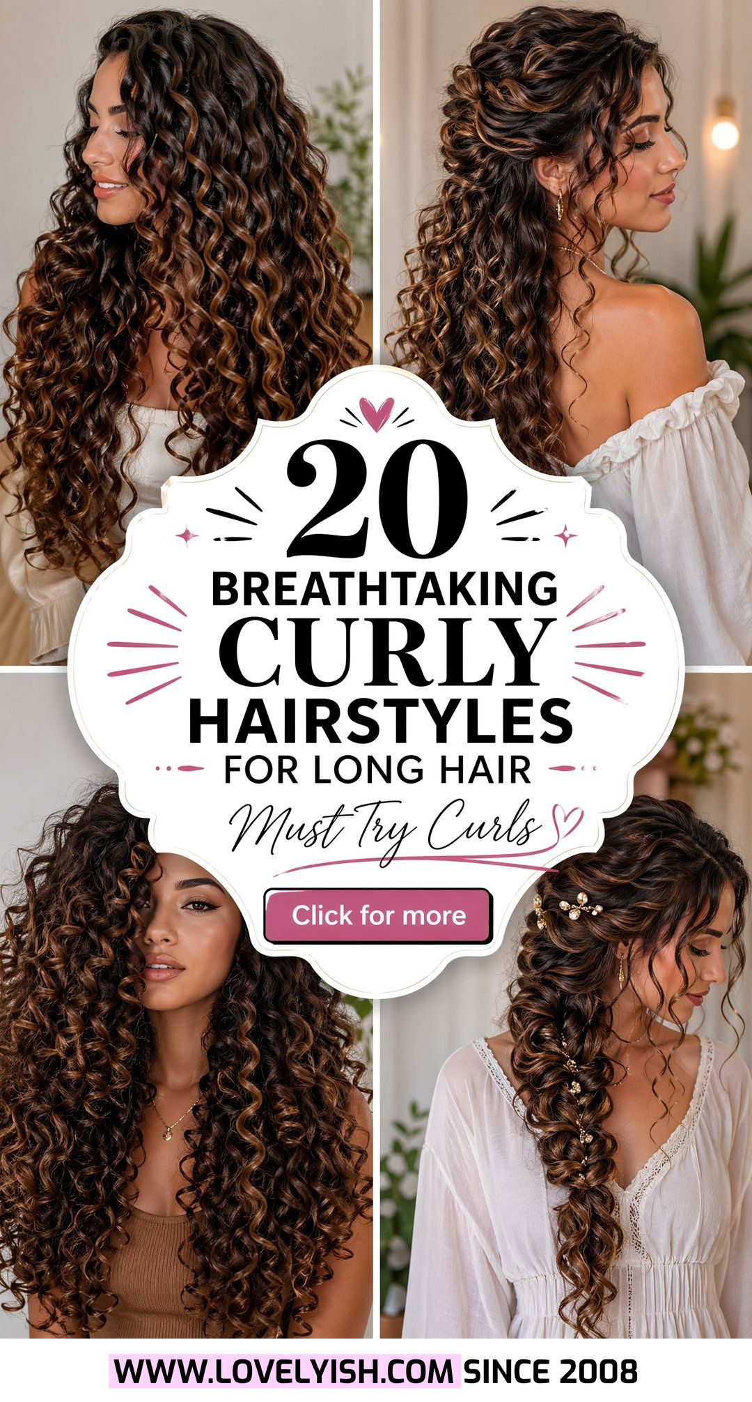 20 Breathtaking Curly Hairstyles for Long Hair You Must Try - 20 Breathtaking Curly Hairstyles for Long Hair You Must Try
