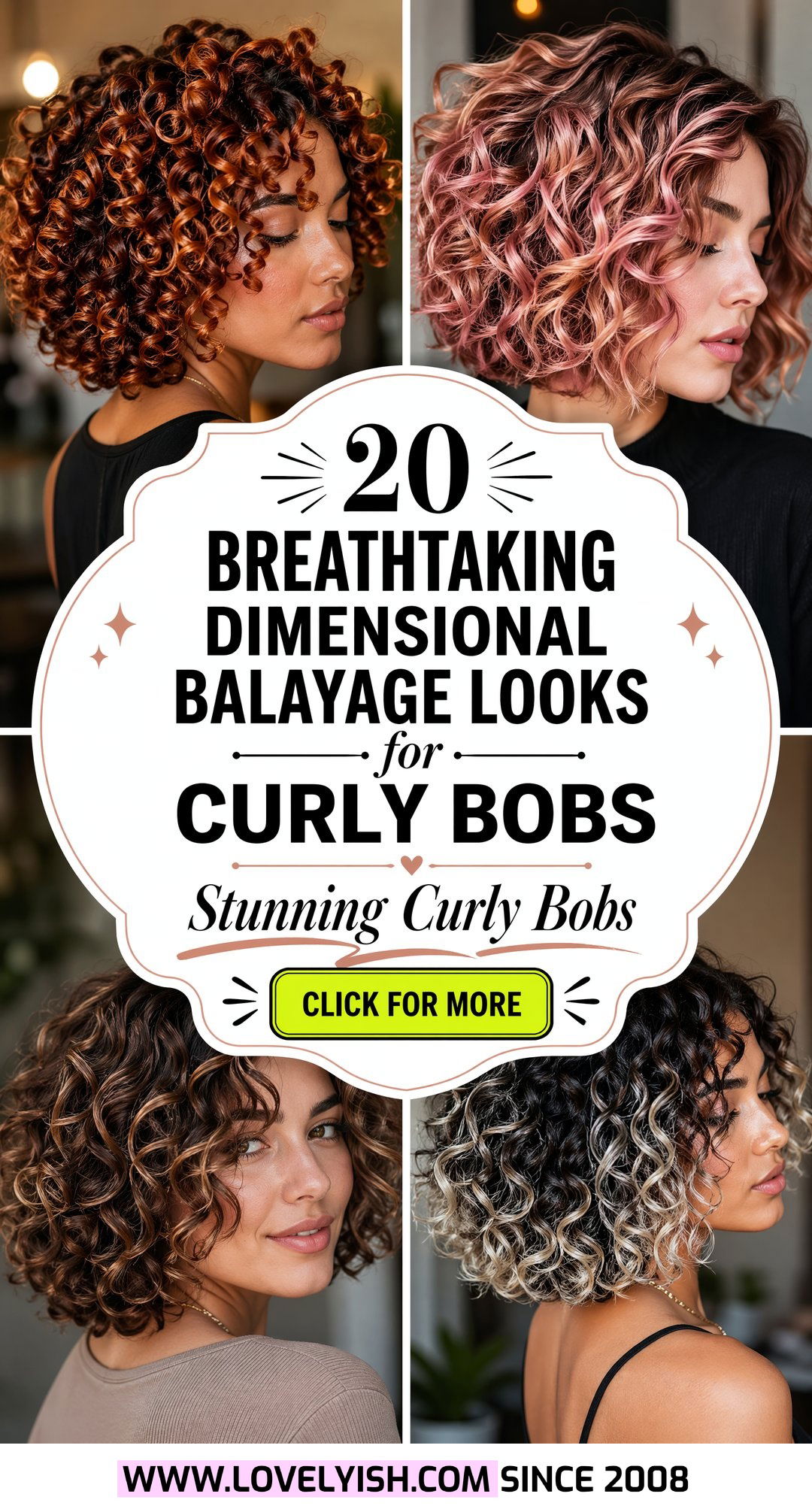 20 Breathtaking Dimensional Balayage Looks for Curly Bobs - 20 Breathtaking Dimensional Balayage Looks for Curly Bobs