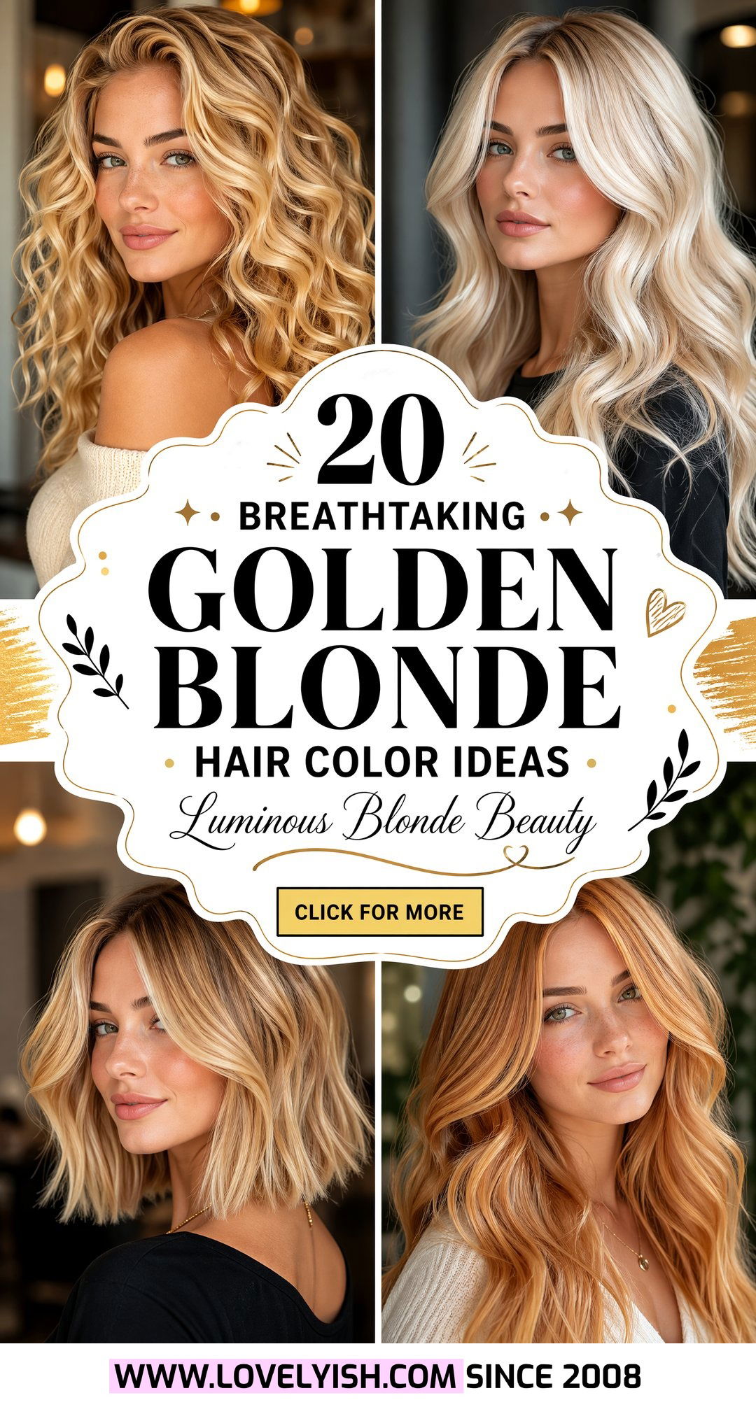 20 Breathtaking Golden Blonde Hair Color Ideas to Try Now - 20 Breathtaking Golden Blonde Hair Color Ideas to Try Now