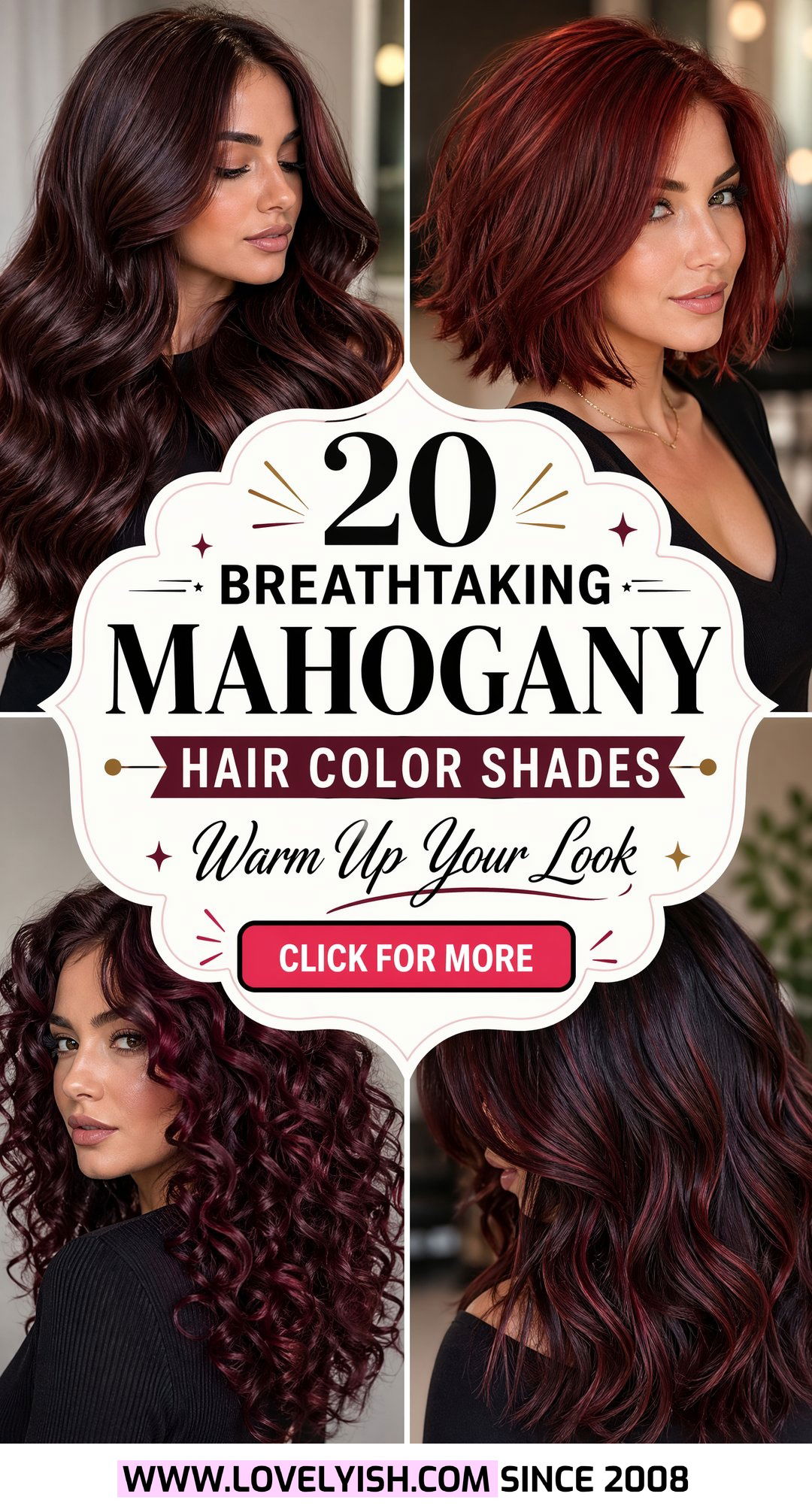 20 Breathtaking Mahogany Hair Color Shades to Try Right Now - 20 Breathtaking Mahogany Hair Color Shades to Try Right Now