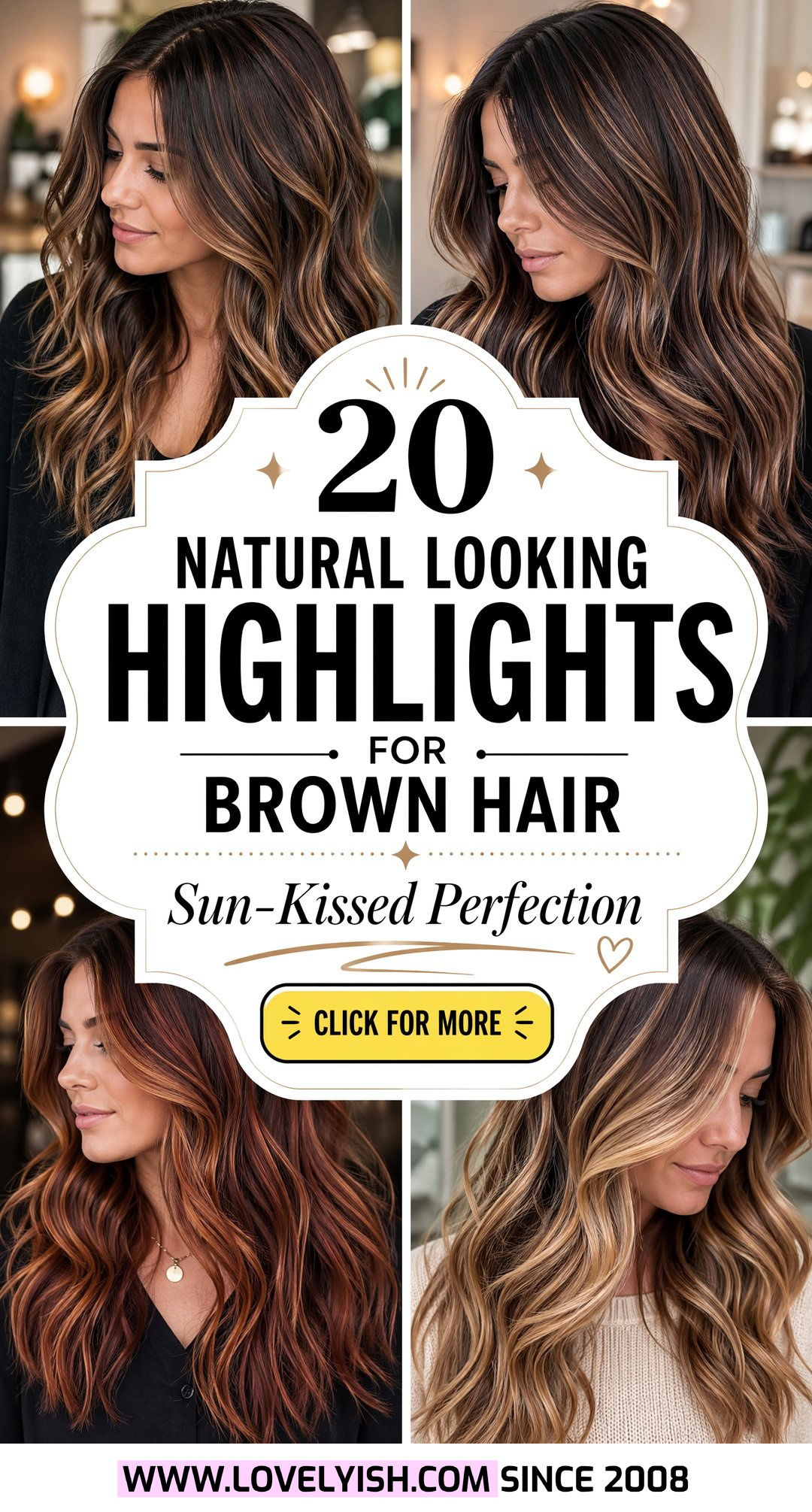 20 Breathtaking Natural Looking Highlights for Brown Hair - 20 Breathtaking Natural Looking Highlights for Brown Hair