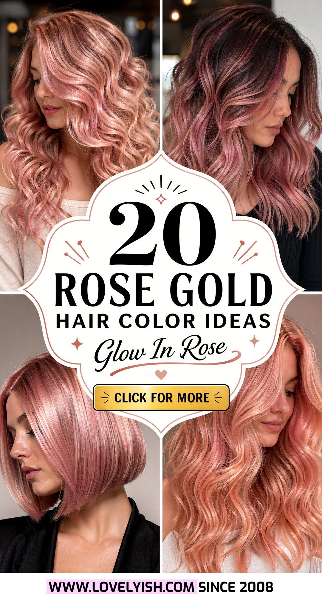 20 Breathtaking Rose Gold Hair Color Ideas for Your Next Look - 20 Breathtaking Rose Gold Hair Color Ideas for Your Next Look