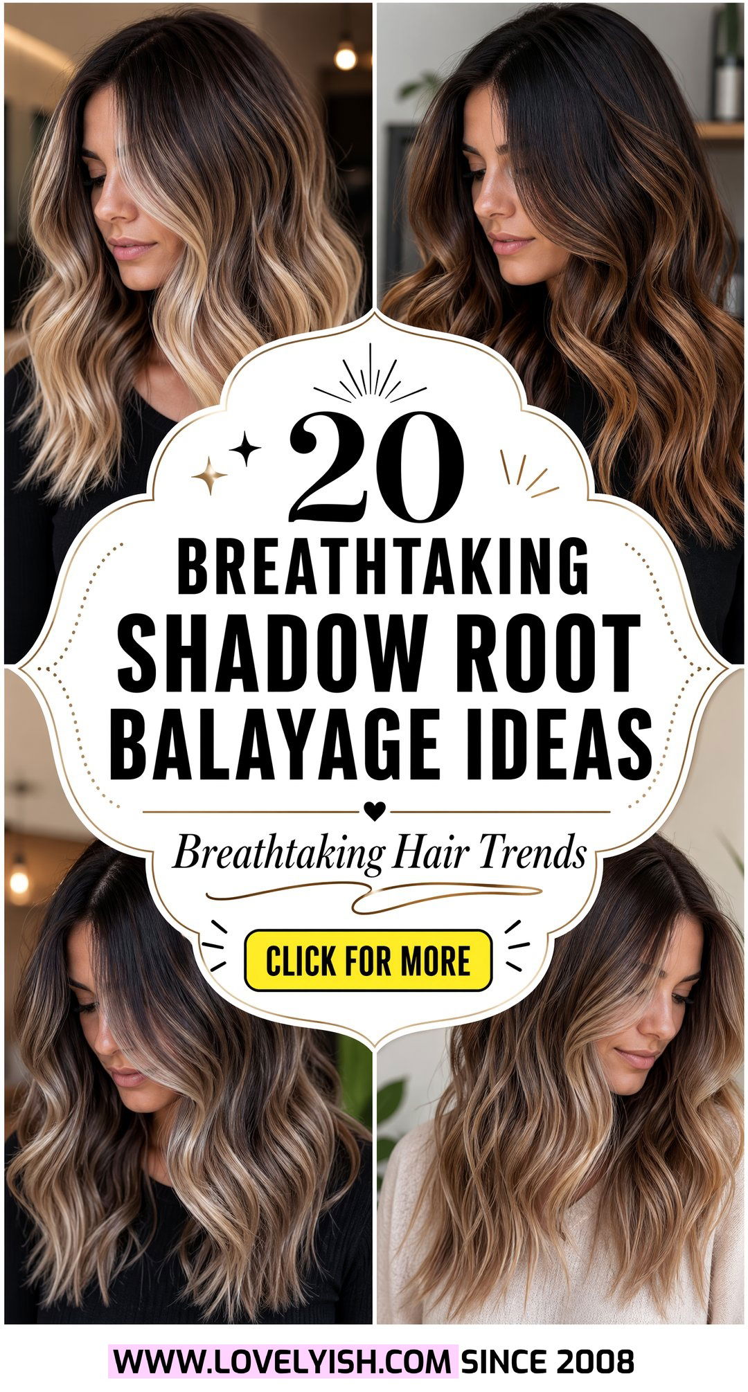 20 Breathtaking Shadow Root Balayage Ideas for Your Hair - 20 Breathtaking Shadow Root Balayage Ideas for Your Hair