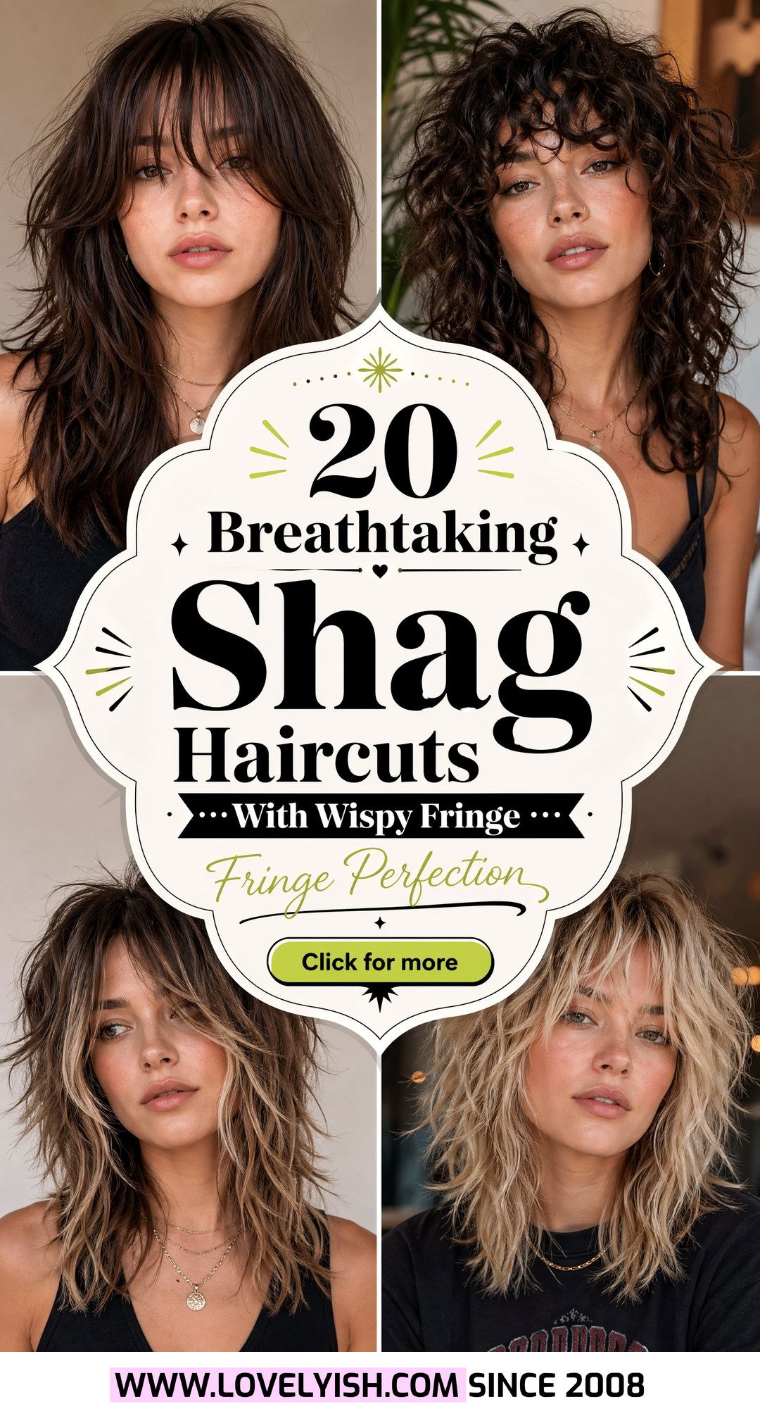 20 Breathtaking Shag Haircut With Wispy Fringe Ideas to Try - 20 Breathtaking Shag Haircut With Wispy Fringe Ideas to Try