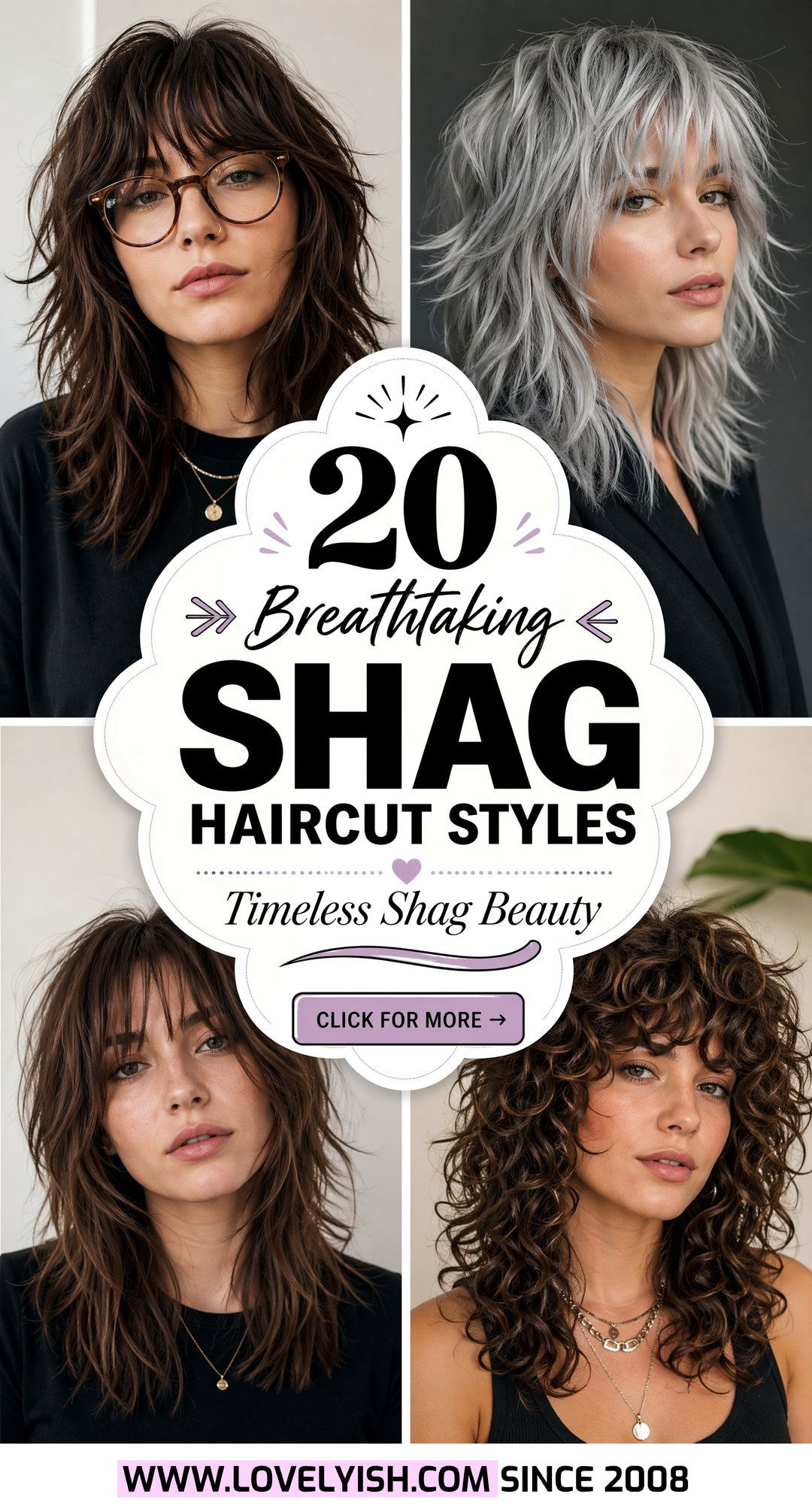 20 Breathtaking Shag Haircut for Thick Hair Over 60 Styles - 20 Breathtaking Shag Haircut for Thick Hair Over 60 Styles