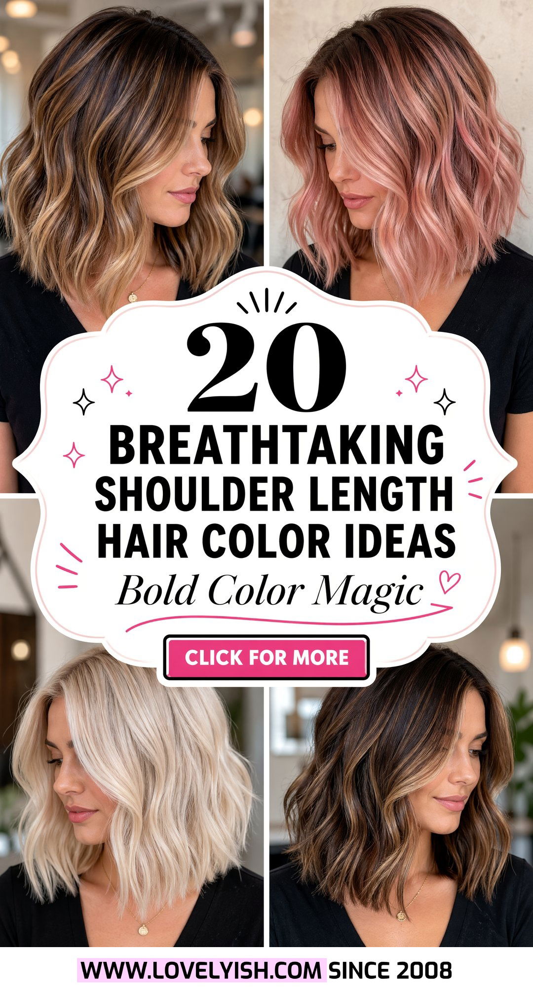 20 Breathtaking Shoulder Length Hair Color Ideas To Try Now - 20 Breathtaking Shoulder Length Hair Color Ideas To Try Now