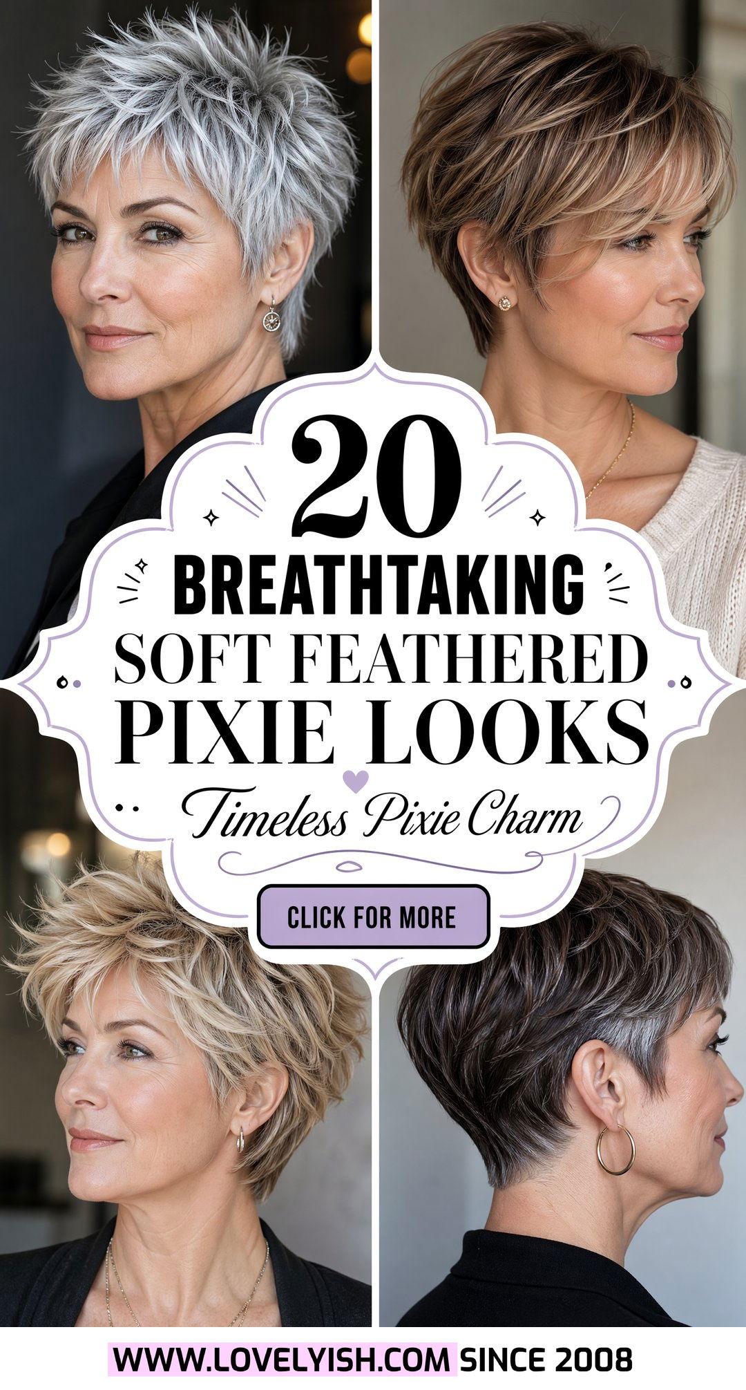 20 Breathtaking Soft Feathered Pixie Looks for Older Women - 20 Breathtaking Soft Feathered Pixie Looks for Older Women