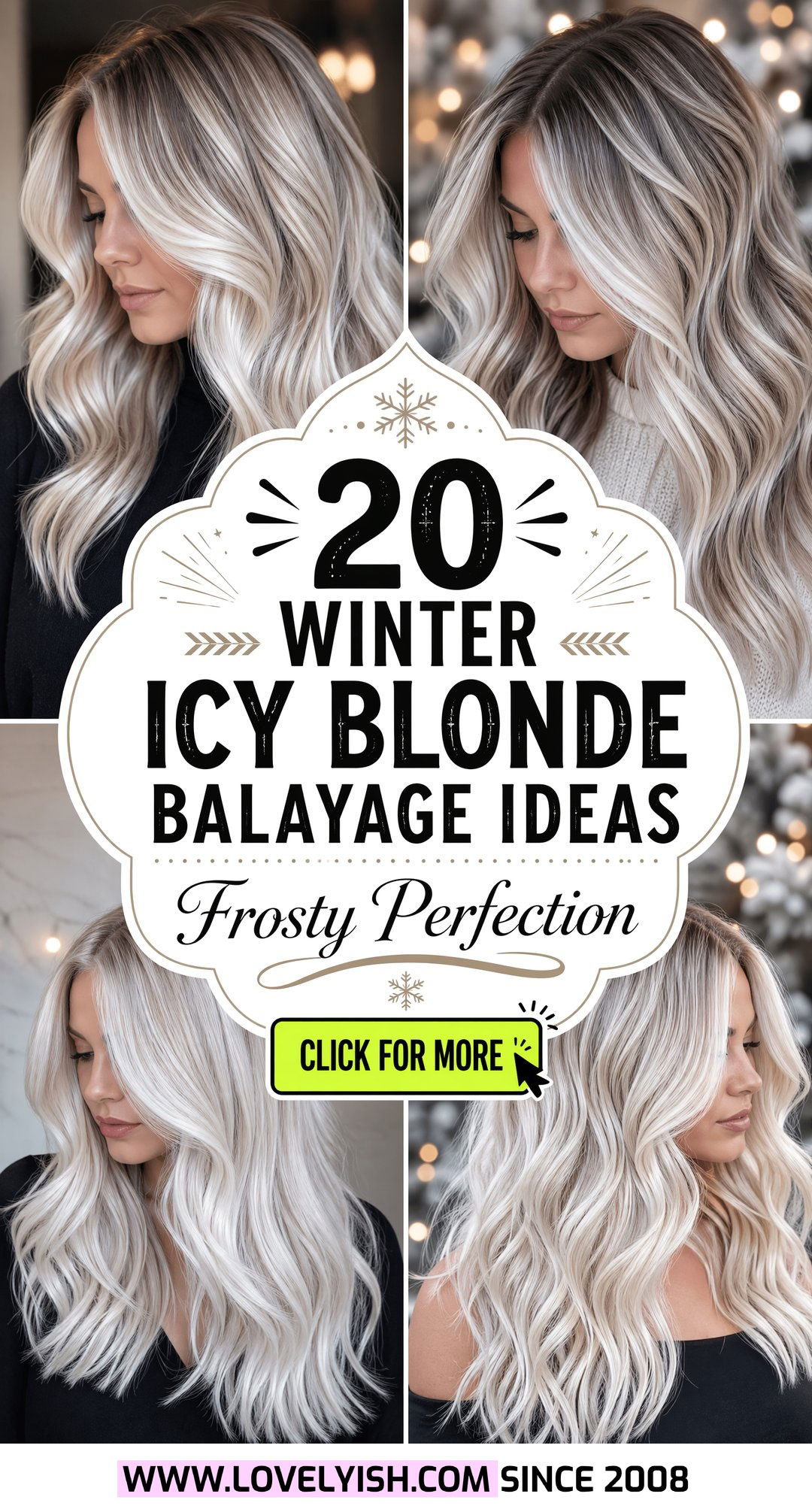 20 Breathtaking Winter Icy Blonde Balayage Ideas to Try - 20 Breathtaking Winter Icy Blonde Balayage Ideas to Try