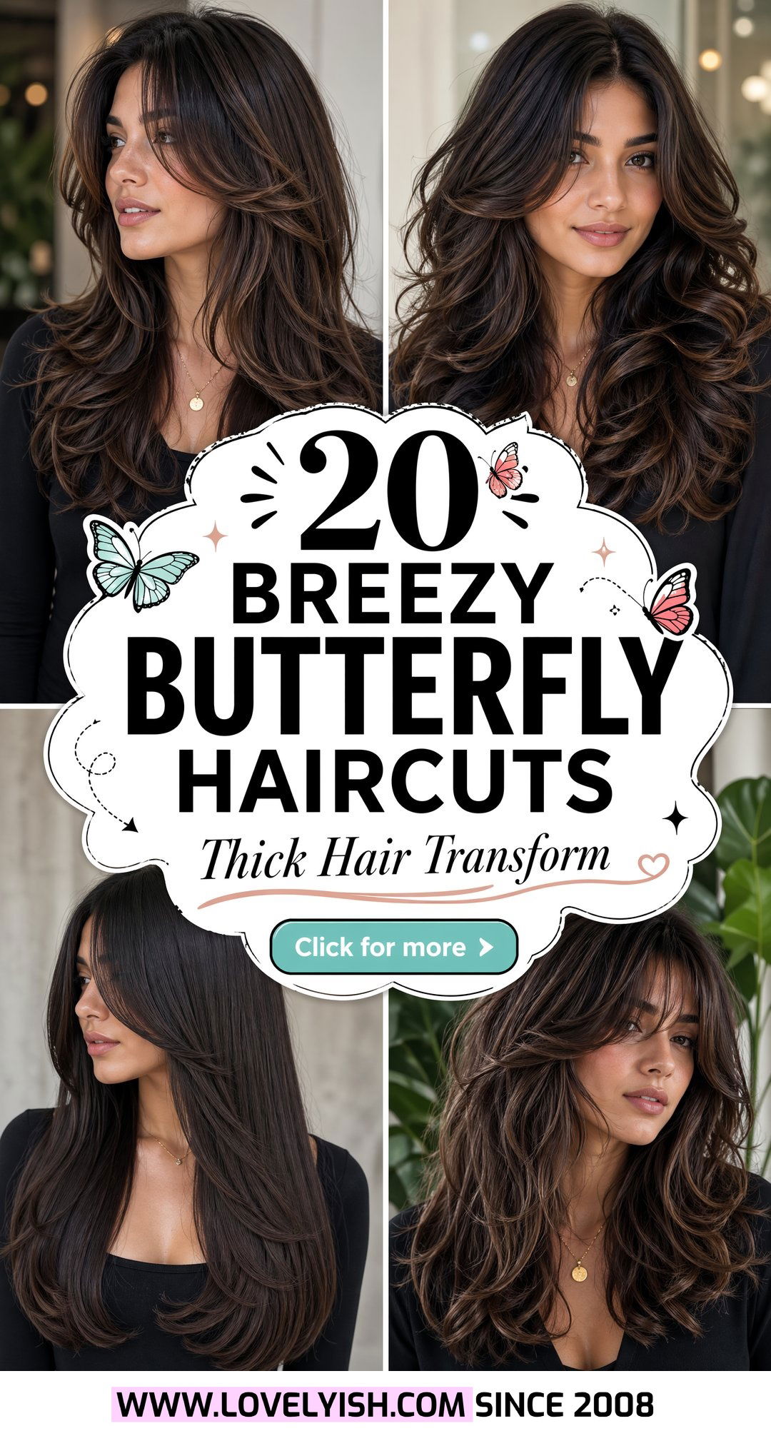 20 Breezy Butterfly Haircut Ideas For Thick Coarse Hair - 20 Breezy Butterfly Haircut Ideas For Thick, Coarse Hair