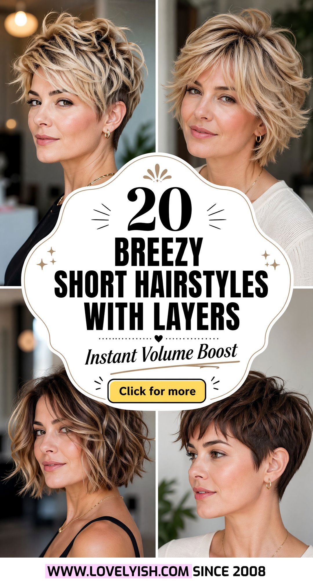 20 Breezy Short Hairstyles with Layers for Instant Volume - 20 Breezy Short Hairstyles with Layers for Instant Volume
