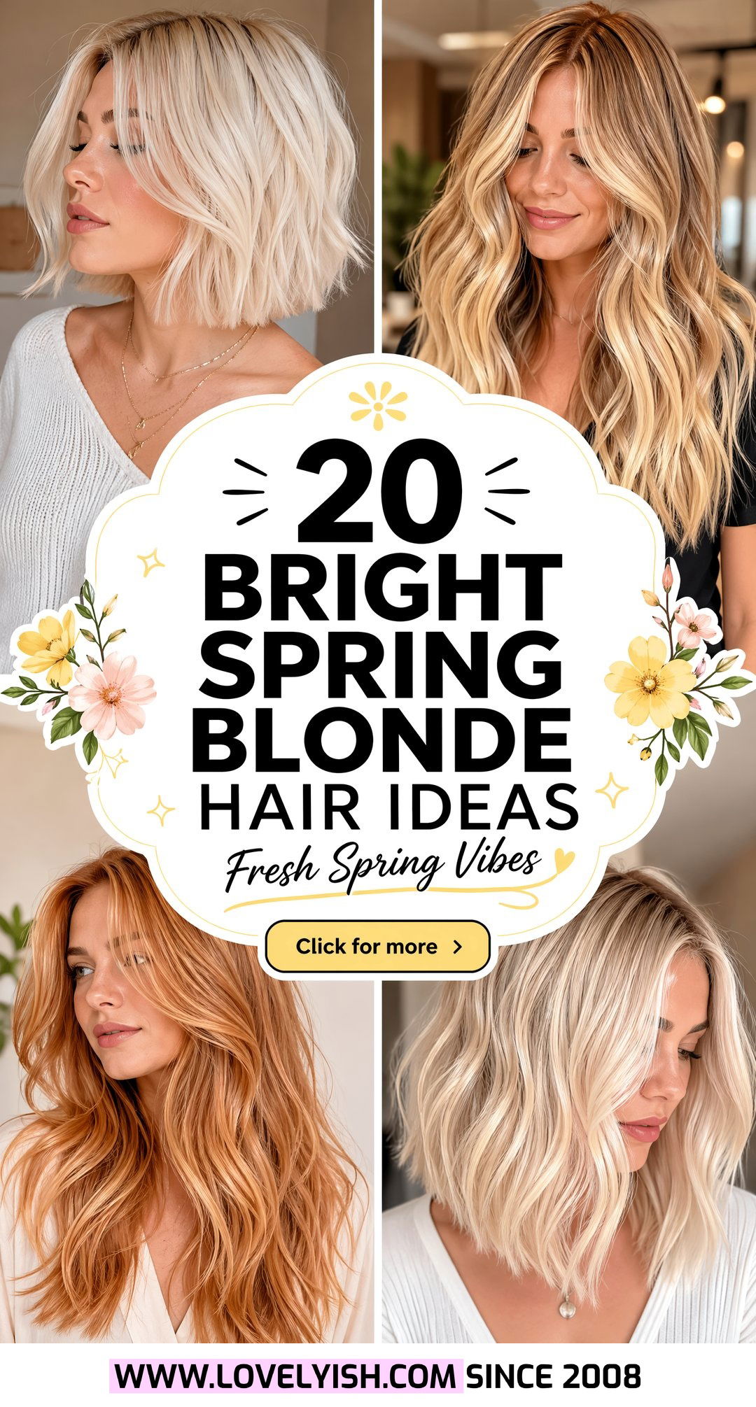 20 Bright Spring Blonde Hair Ideas for a Fresh New Look - 20 Bright Spring Blonde Hair Ideas for a Fresh New Look