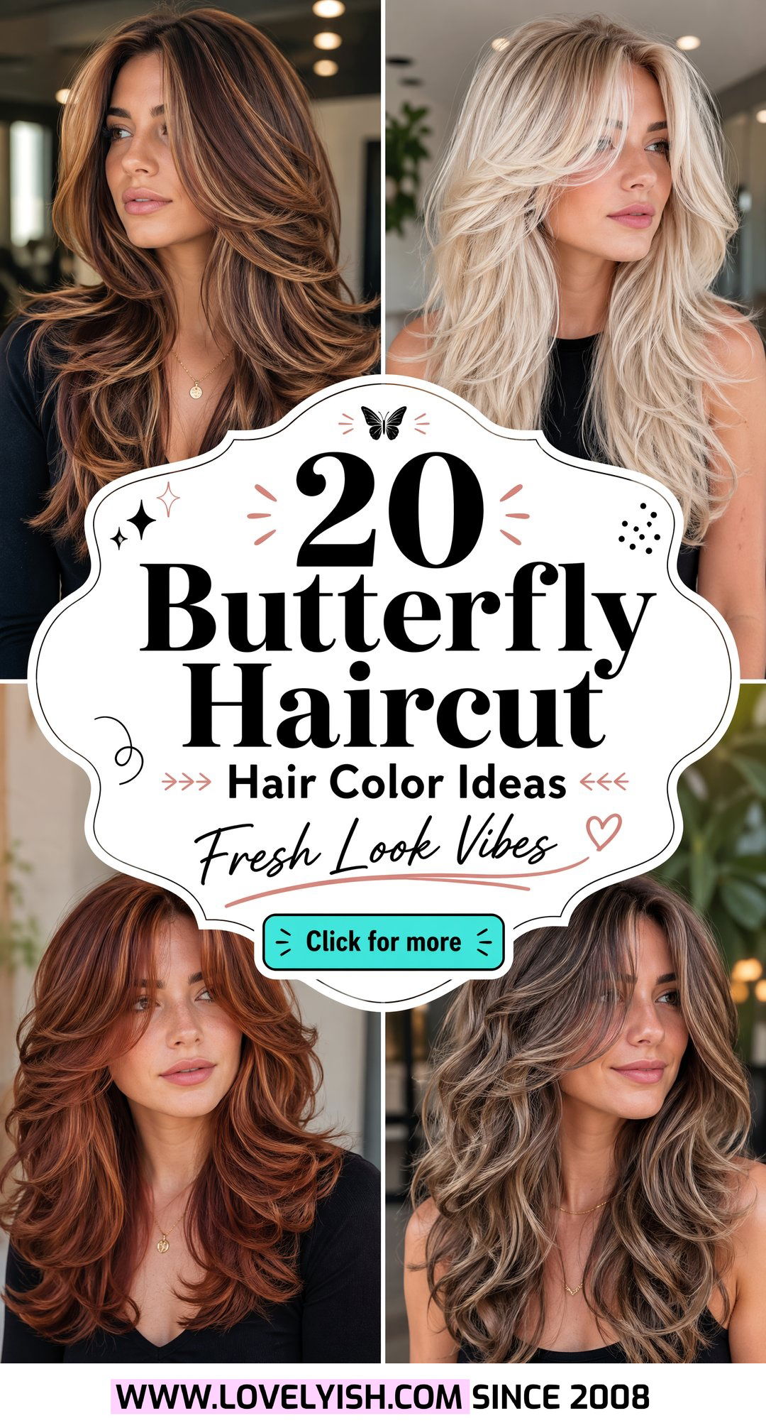 20 Butterfly Haircut Hair Color Ideas for a Fresh New Look - 20 Butterfly Haircut Hair Color Ideas for a Fresh New Look