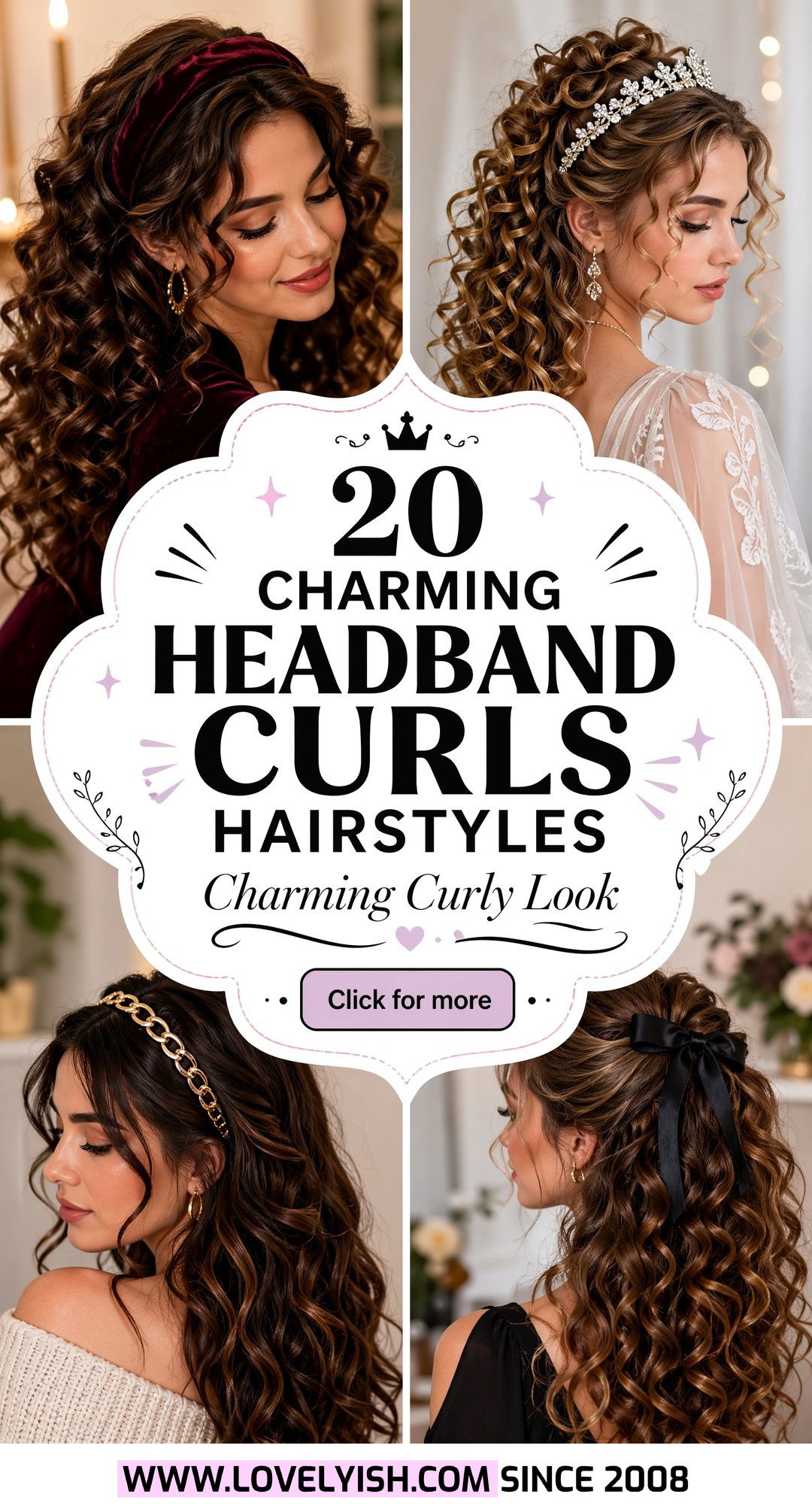 20 Charming Headband Curls Hairstyle Ideas for Any Event - 20 Charming Headband Curls Hairstyle Ideas for Any Event