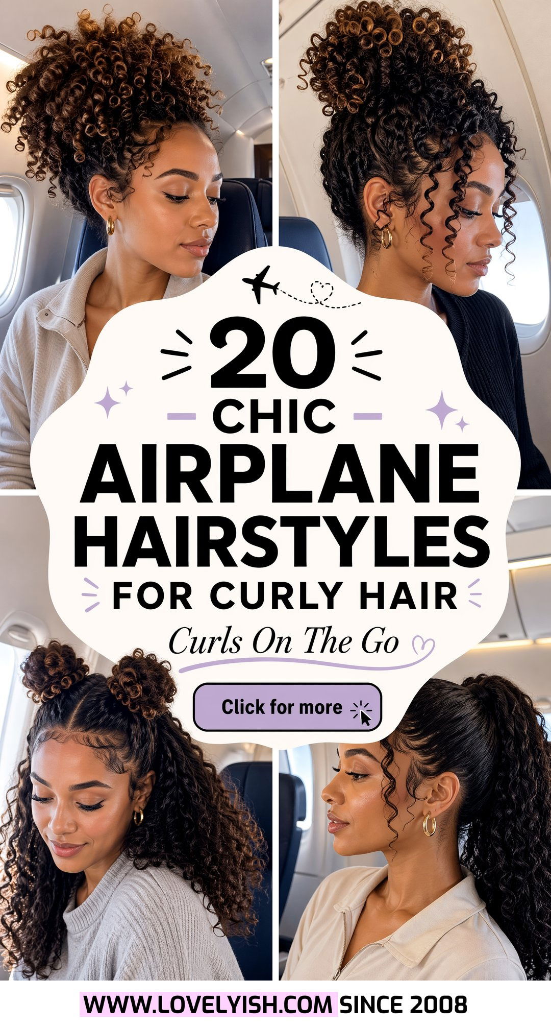 20 Chic Airplane Hairstyle for Curly Hair Ideas to Try Now - 20 Chic Airplane Hairstyle for Curly Hair Ideas to Try Now