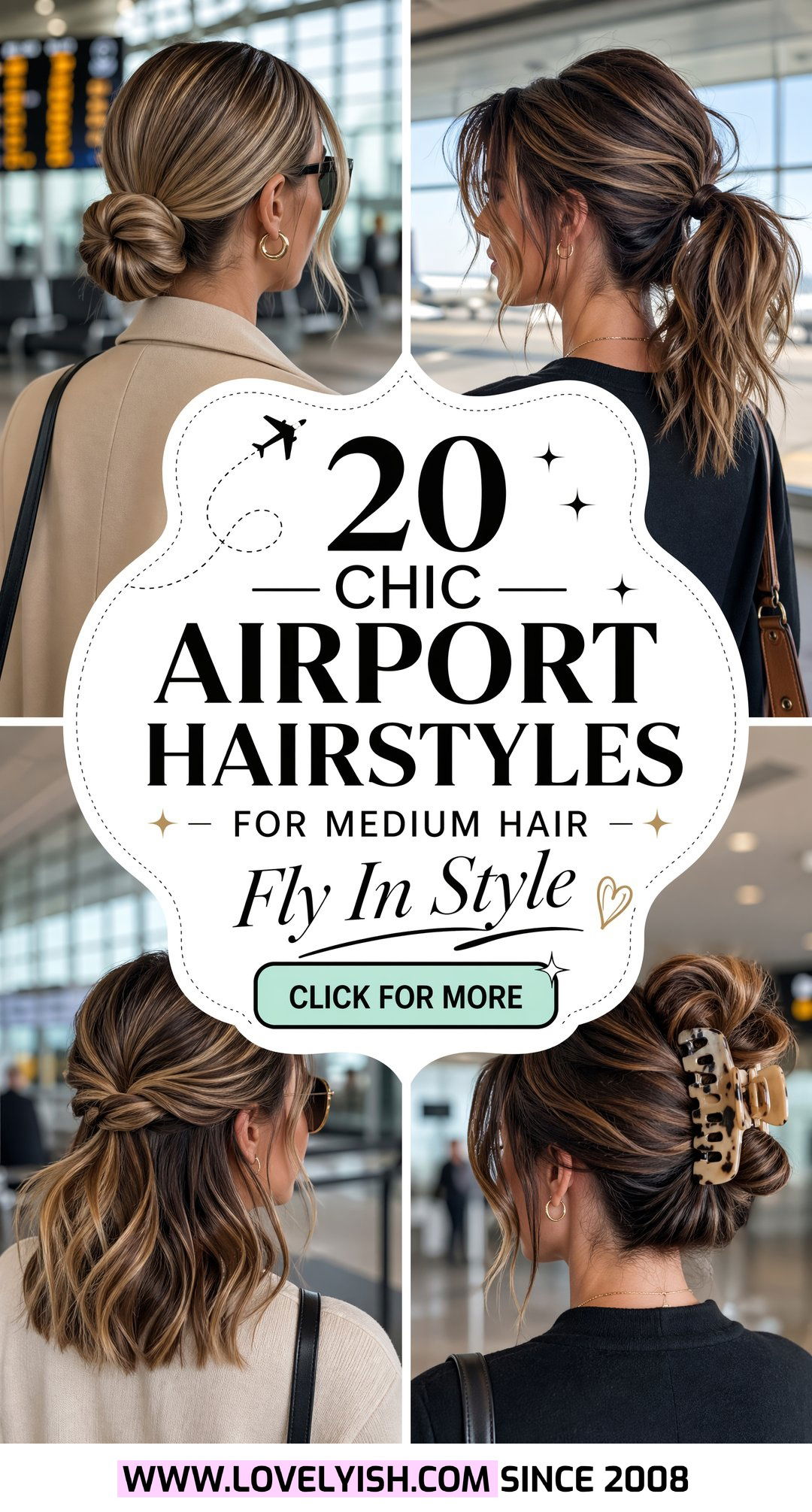 20 Chic Airport Hairstyle for Medium Hair Ideas to Try Now - 20 Chic Airport Hairstyle for Medium Hair Ideas to Try Now
