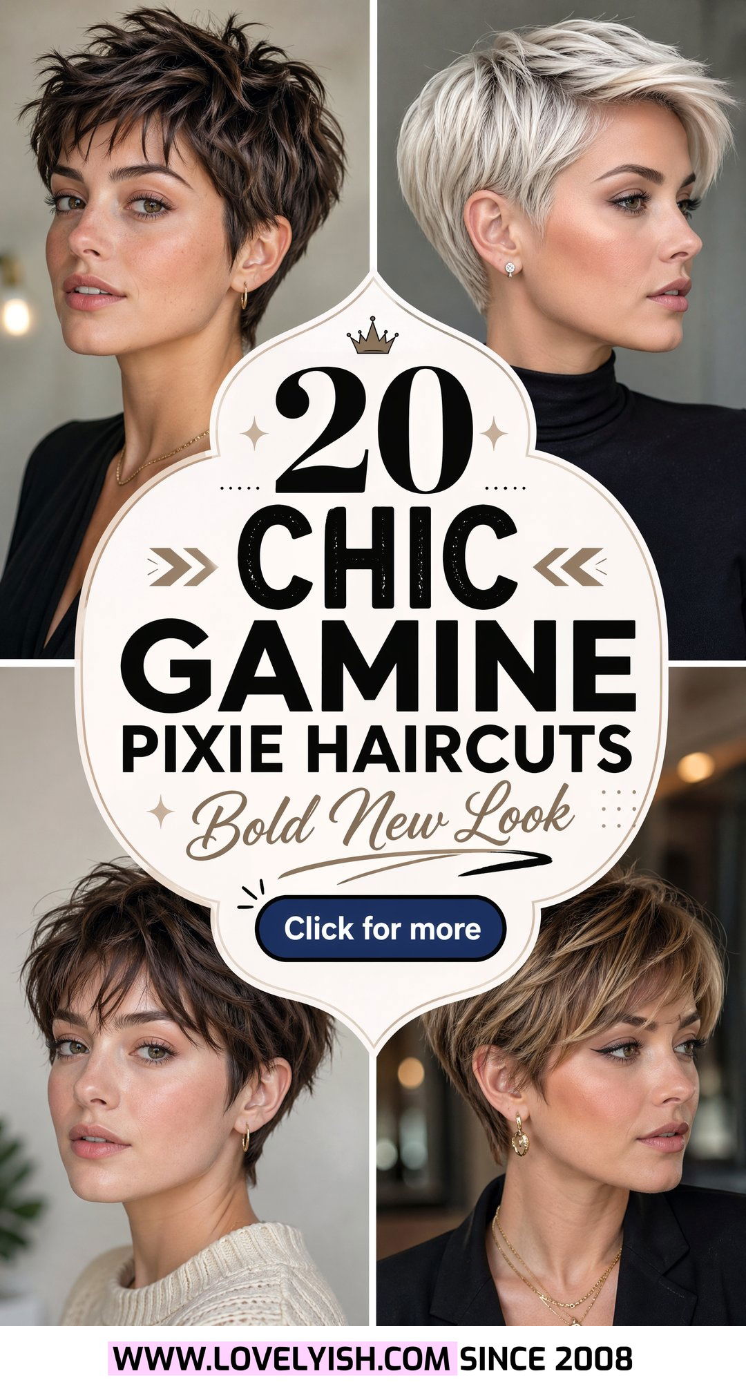 20 Chic Gamine Pixie Haircut Ideas for a Bold New Look - 20 Chic Gamine Pixie Haircut Ideas for a Bold New Look