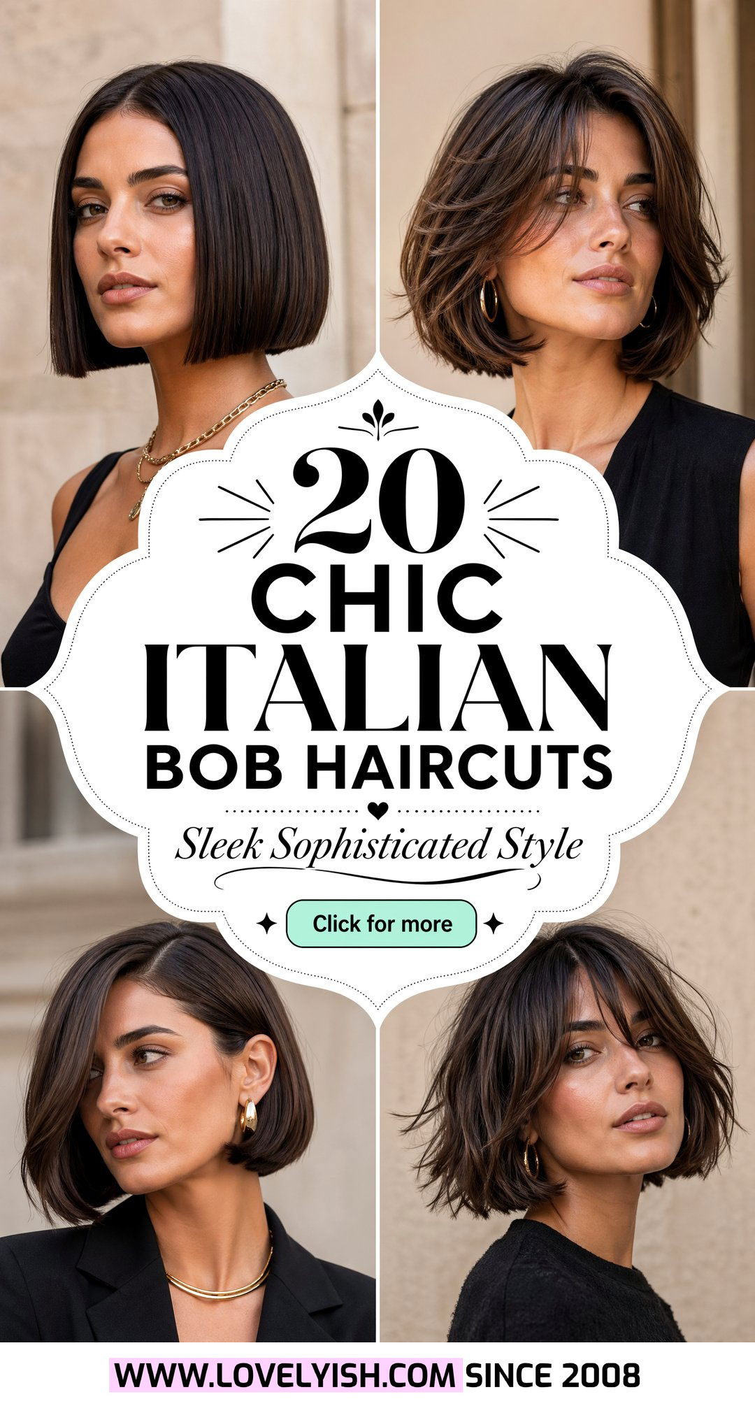 20 Chic Italian Bob Haircut Ideas for a Sophisticated Look - 20 Chic Italian Bob Haircut Ideas for a Sophisticated Look