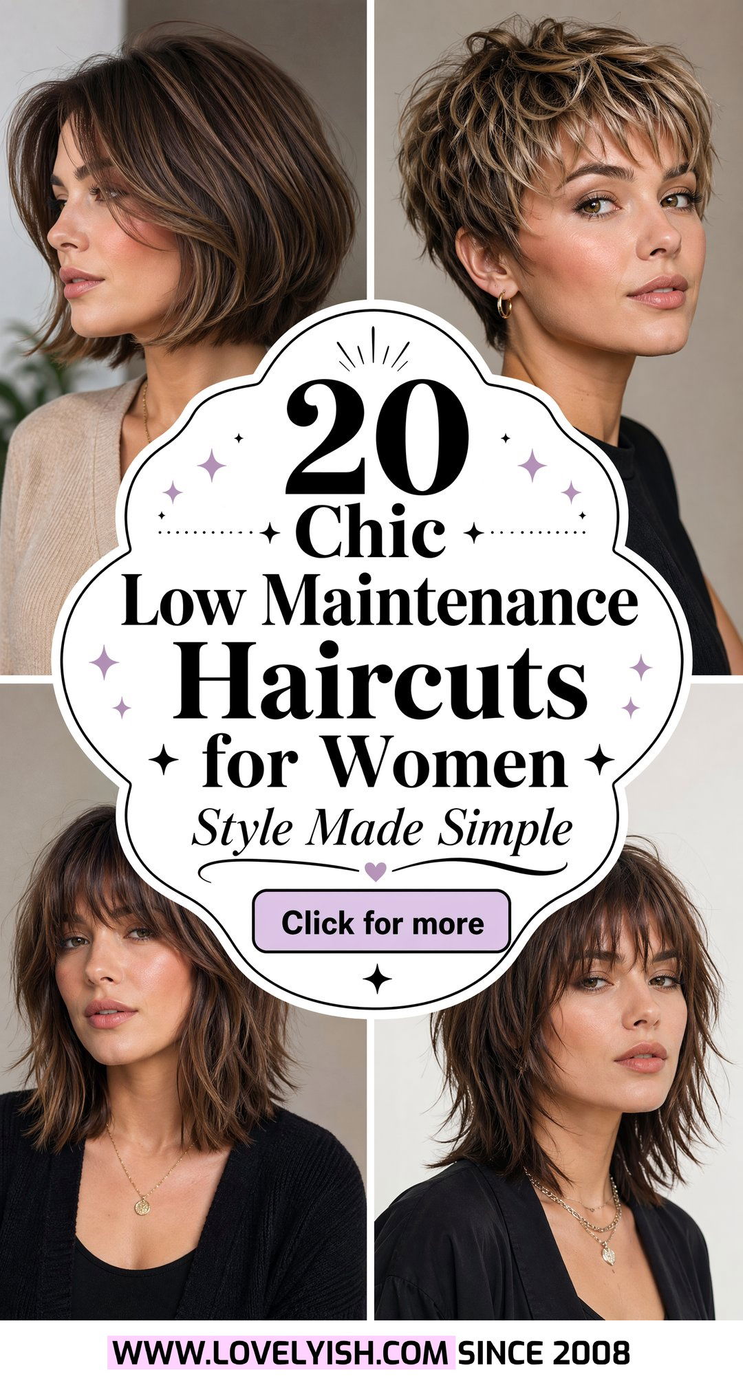 20 Chic Low Maintenance Haircuts for Women to Rock This Year - 20 Chic Low Maintenance Haircuts for Women to Rock This Year
