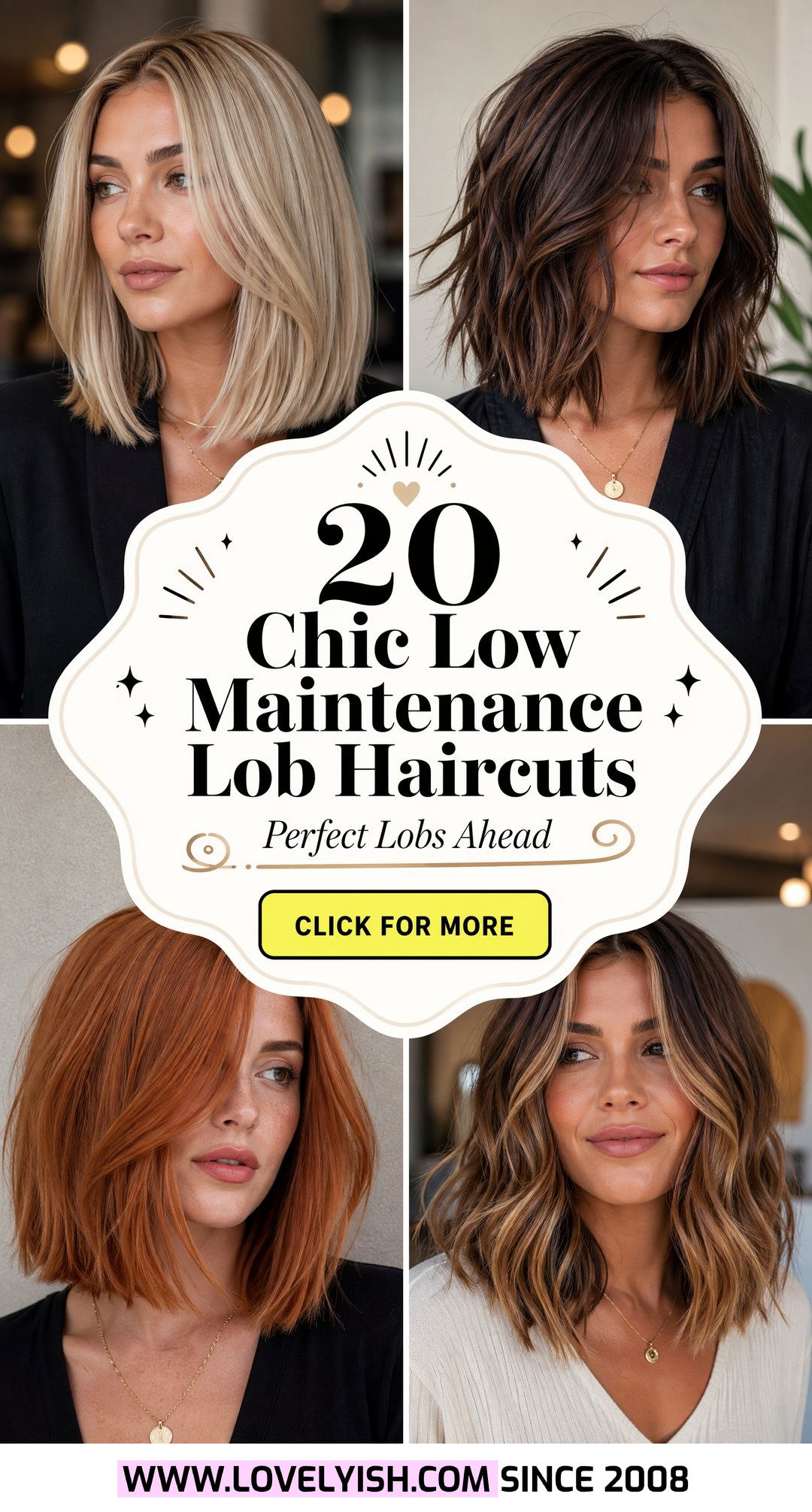 20 Chic Low Maintenance Lob Haircut Ideas for Every Face - 20 Chic Low Maintenance Lob Haircut Ideas for Every Face