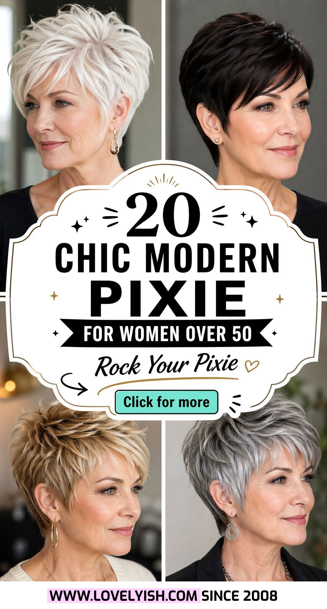 20 Chic Modern Pixie For Women Over 50 To Rock Right Now - 20 Chic Modern Pixie For Women Over 50 To Rock Right Now