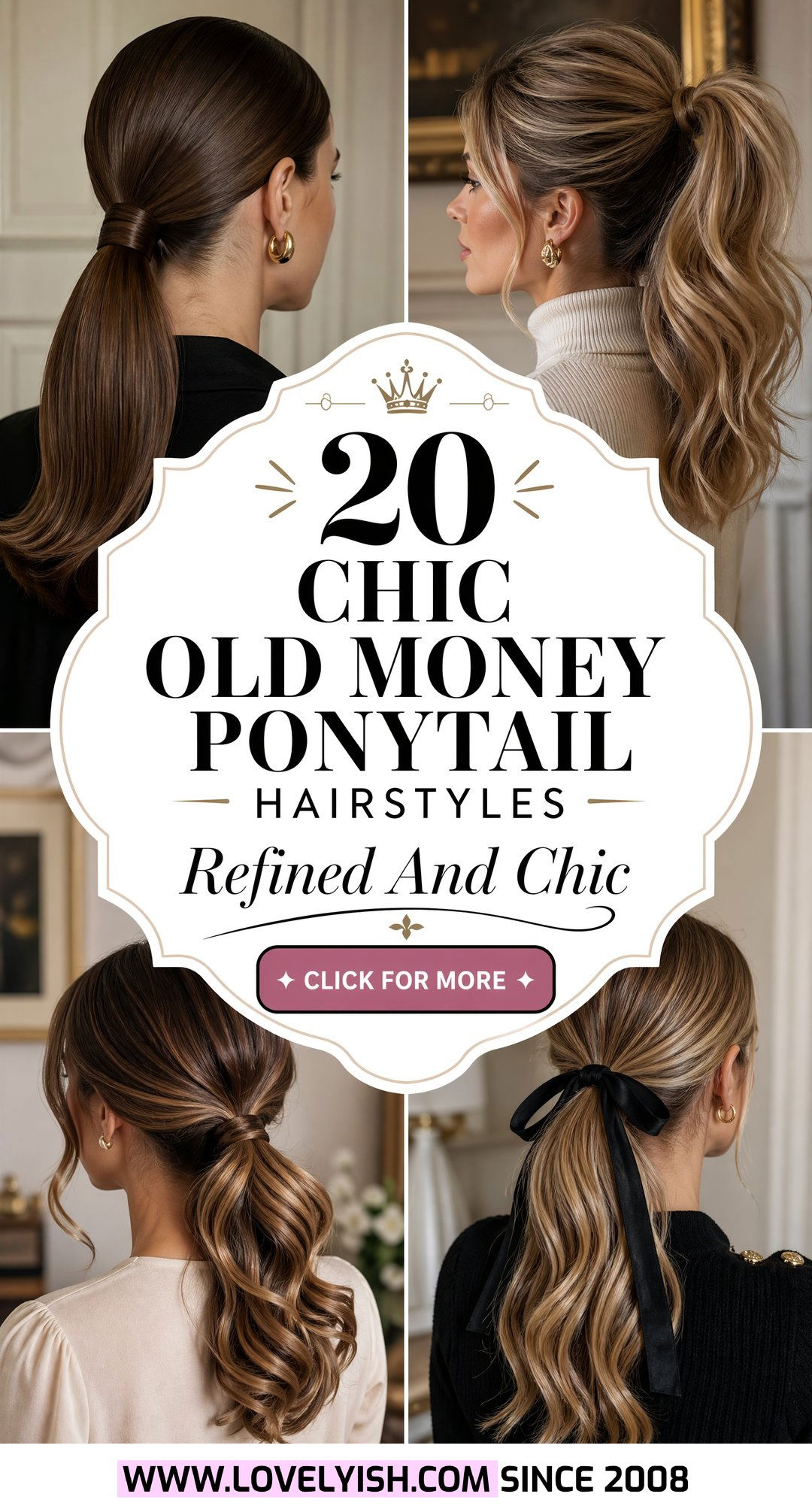 20 Chic Old Money Ponytail Hairstyle Ideas For A Refined Look - 20 Chic Old Money Ponytail Hairstyle Ideas For A Refined Look