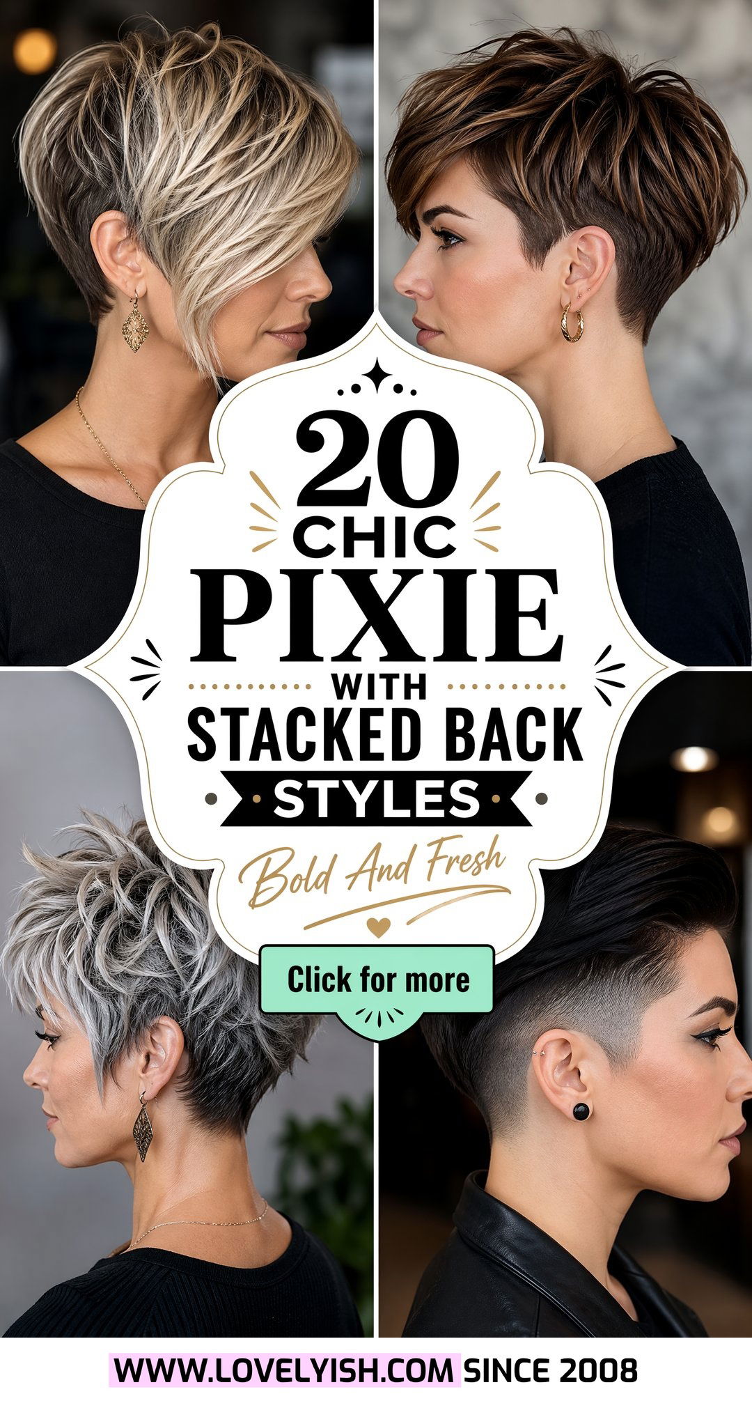 20 Chic Pixie With Stacked Back Styles for a Bold Fresh Look - 20 Chic Pixie With Stacked Back Styles for a Bold Fresh Look