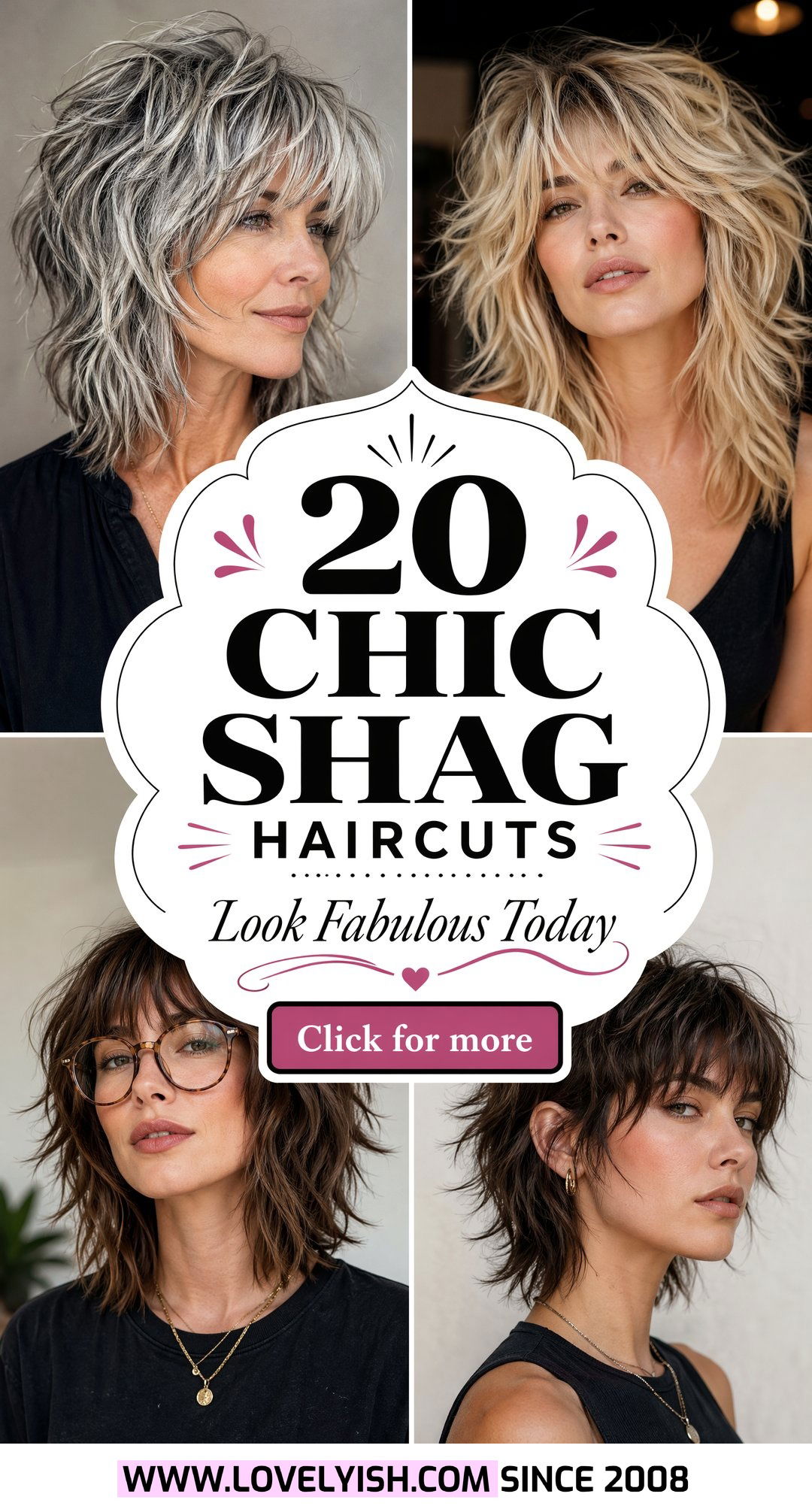 20 Chic Shag Haircuts for Older Women to Look Fabulous! - 20 Chic Shag Haircuts for Older Women to Look Fabulous!