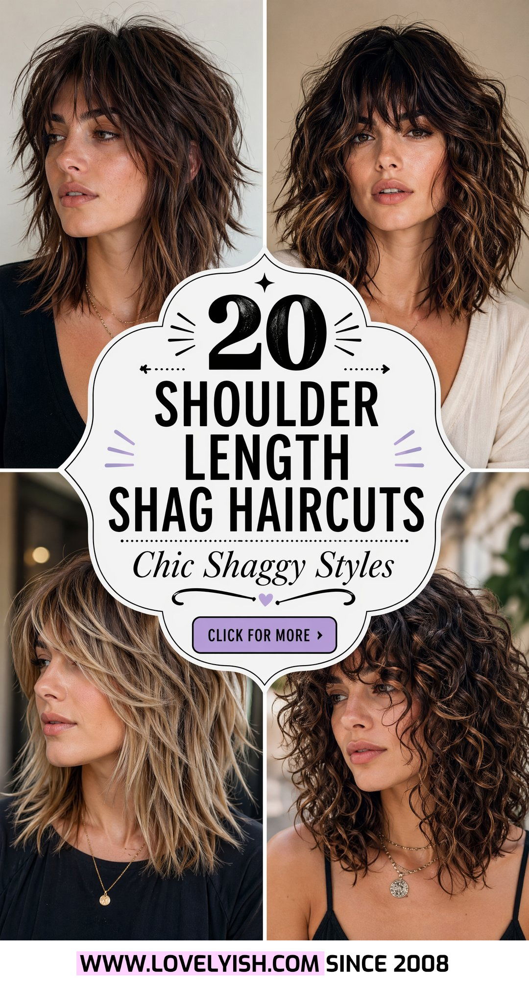 20 Chic Shoulder Length Shag Haircut Ideas for Your Next Style - 20 Chic Shoulder Length Shag Haircut Ideas for Your Next Style