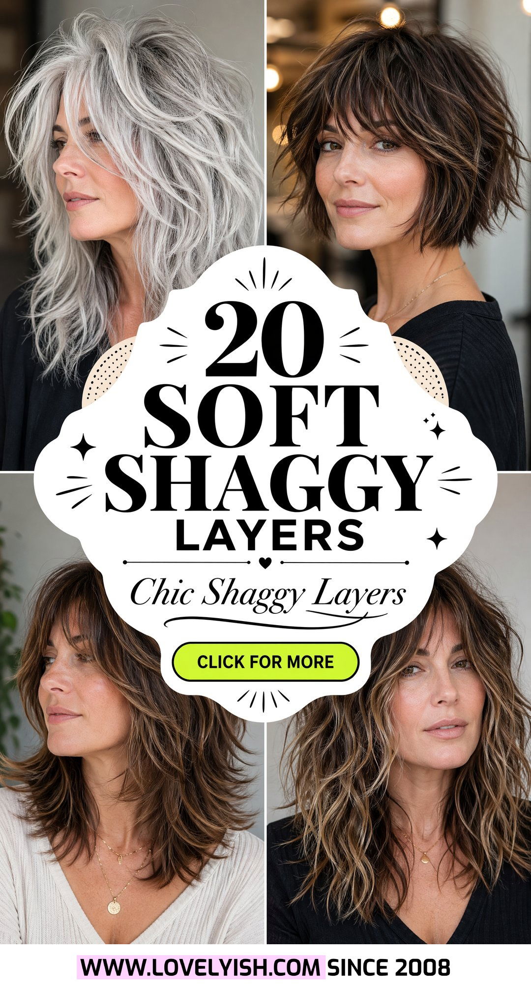 20 Chic Soft Shaggy Layers For Older Women To Try Today - 20 Chic Soft Shaggy Layers For Older Women To Try Today