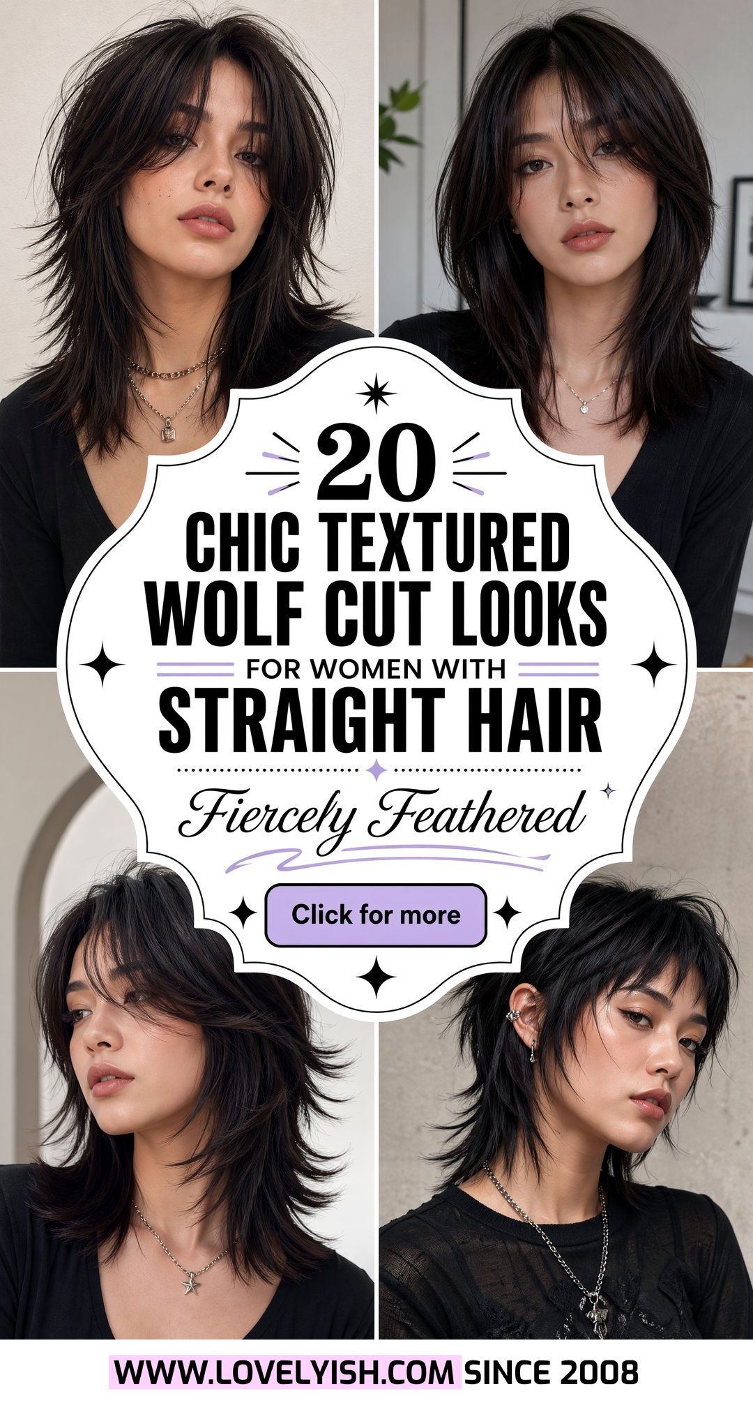 20 Chic Textured Wolf Cut Looks For Women With Straight Hair - 20 Chic Textured Wolf Cut Looks For Women With Straight Hair